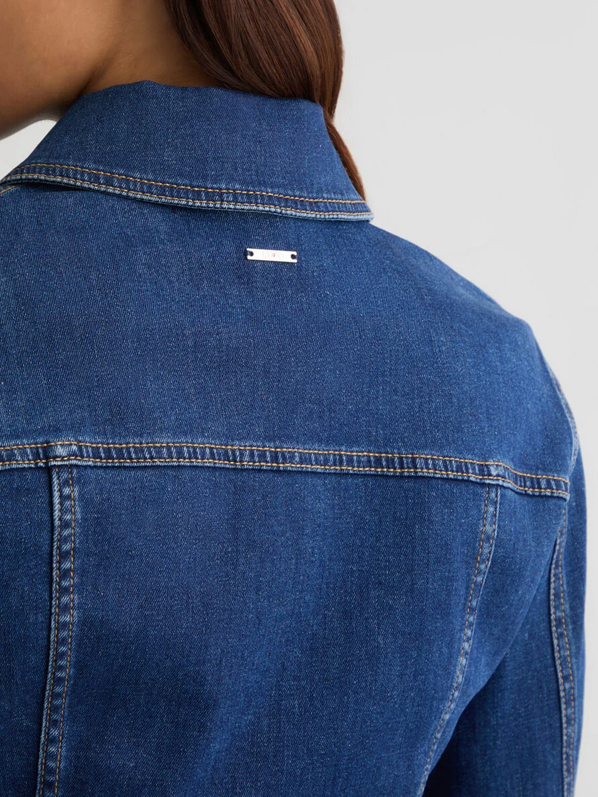 LIU JO BLUE DENIM Giubbino Donna  UA5143D0243 78828 Blu - Image 5