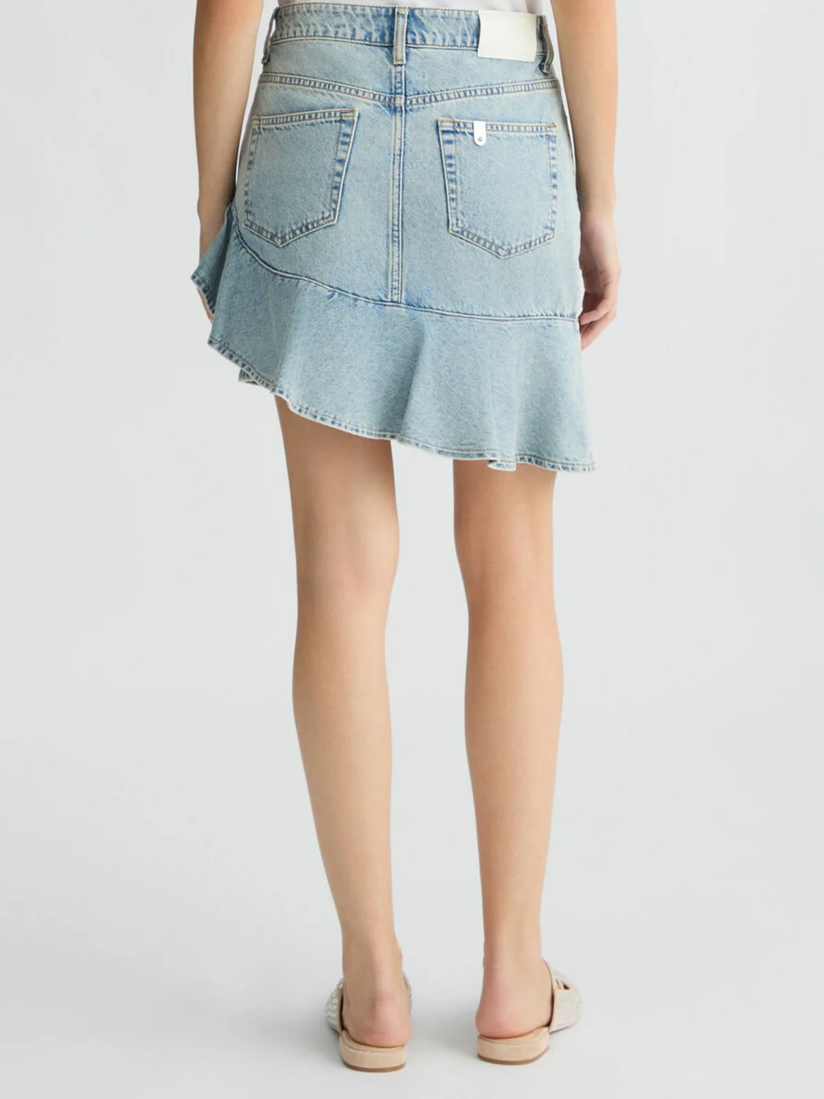 LIU JO BLUE DENIM Gonna Donna  UA5104D0239 78817 Blu - Image 3