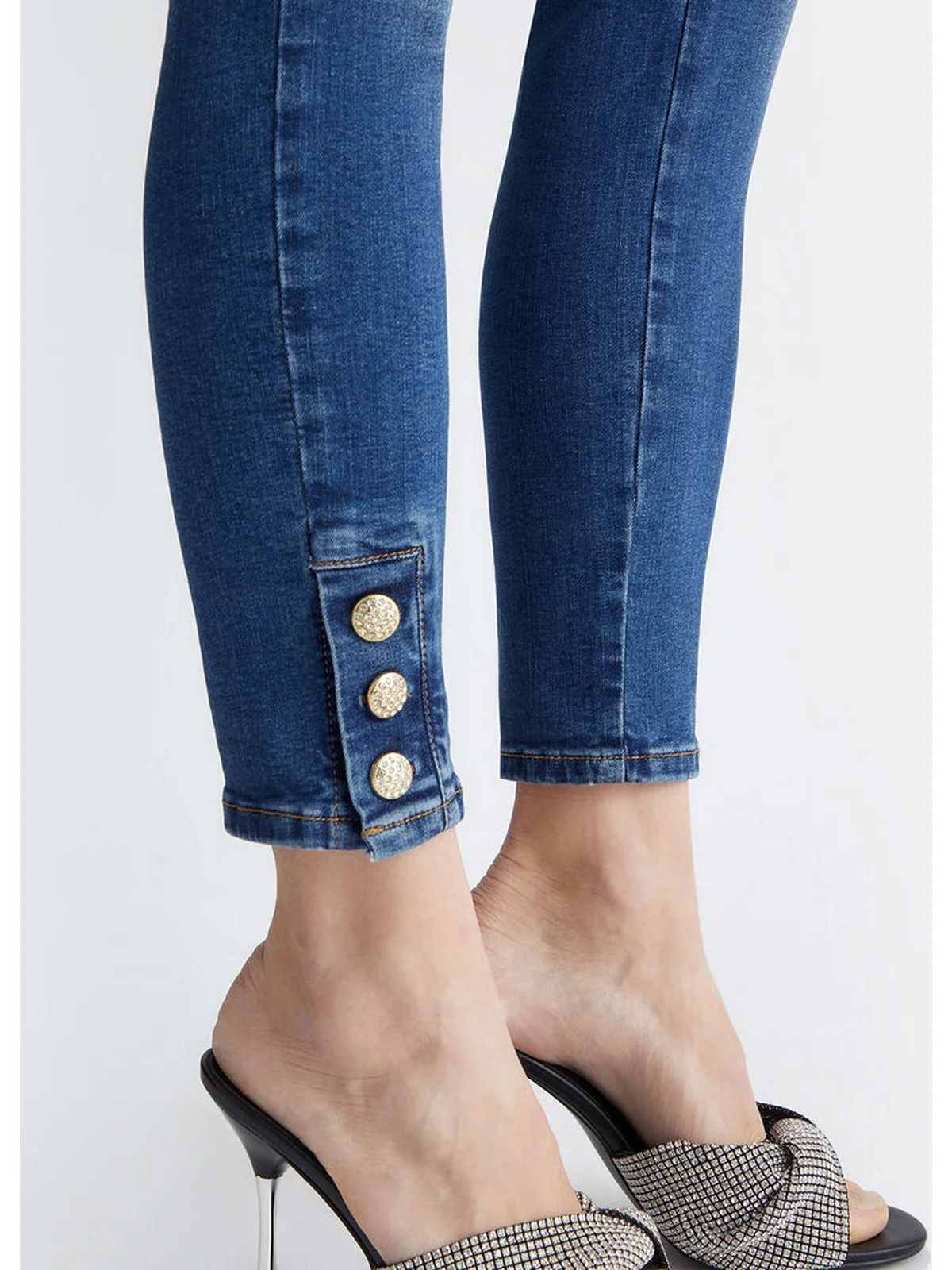 LIU JO BLUE DENIM Jeans Donna  UA4009D4874 78667 Blu - Image 3