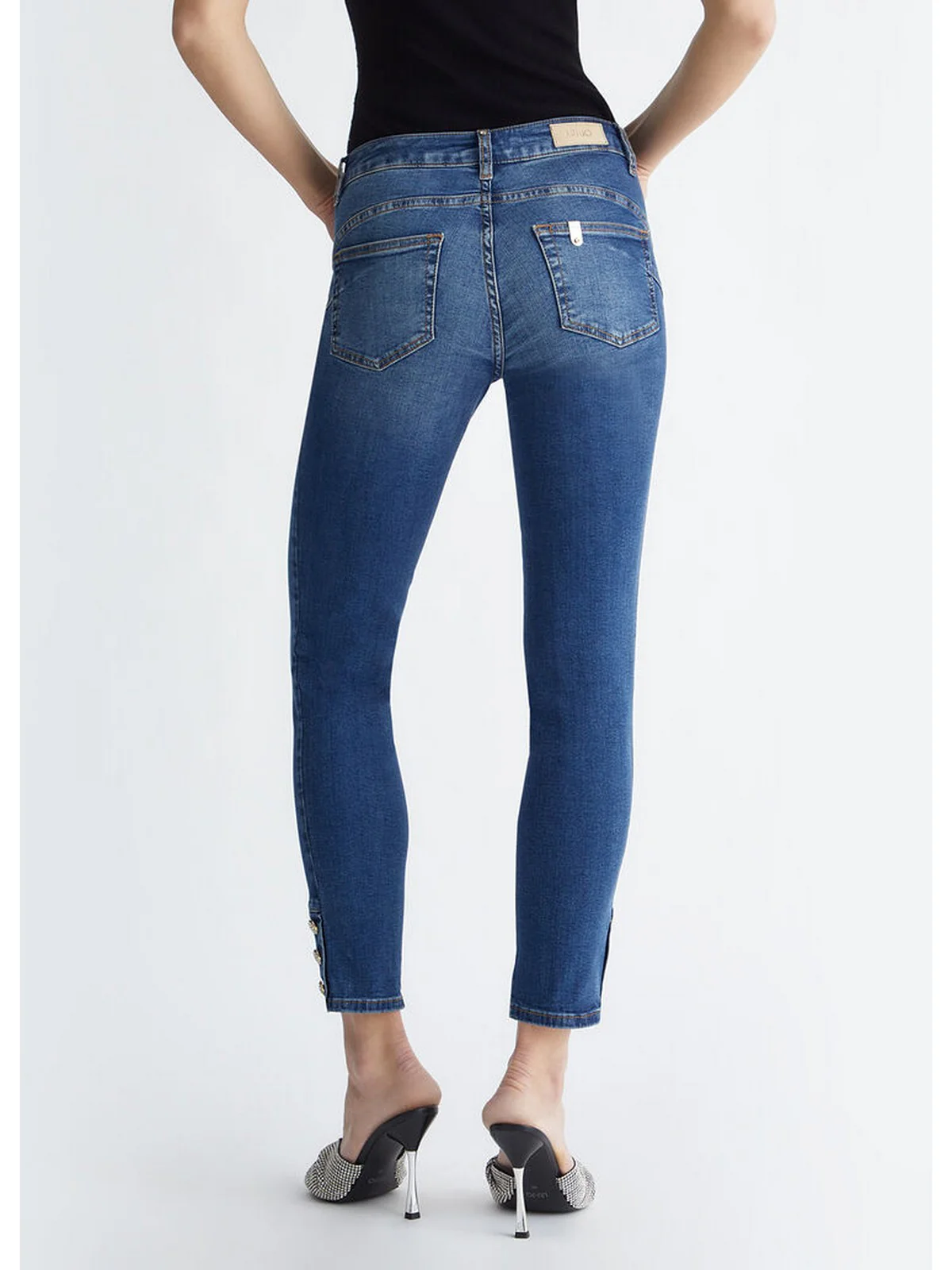 LIU JO BLUE DENIM Jeans Donna  UA4009D4874 78667 Blu - Image 5