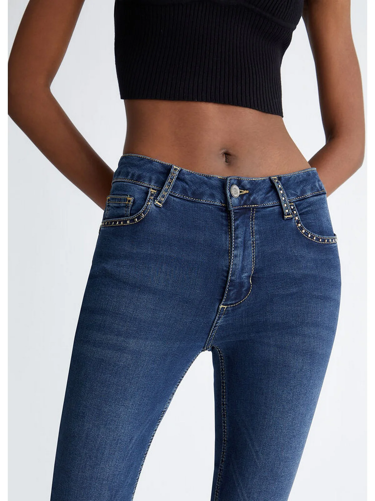 LIU JO BLUE DENIM Jeans Donna UA4013D4188 78158 Blu - Image 2