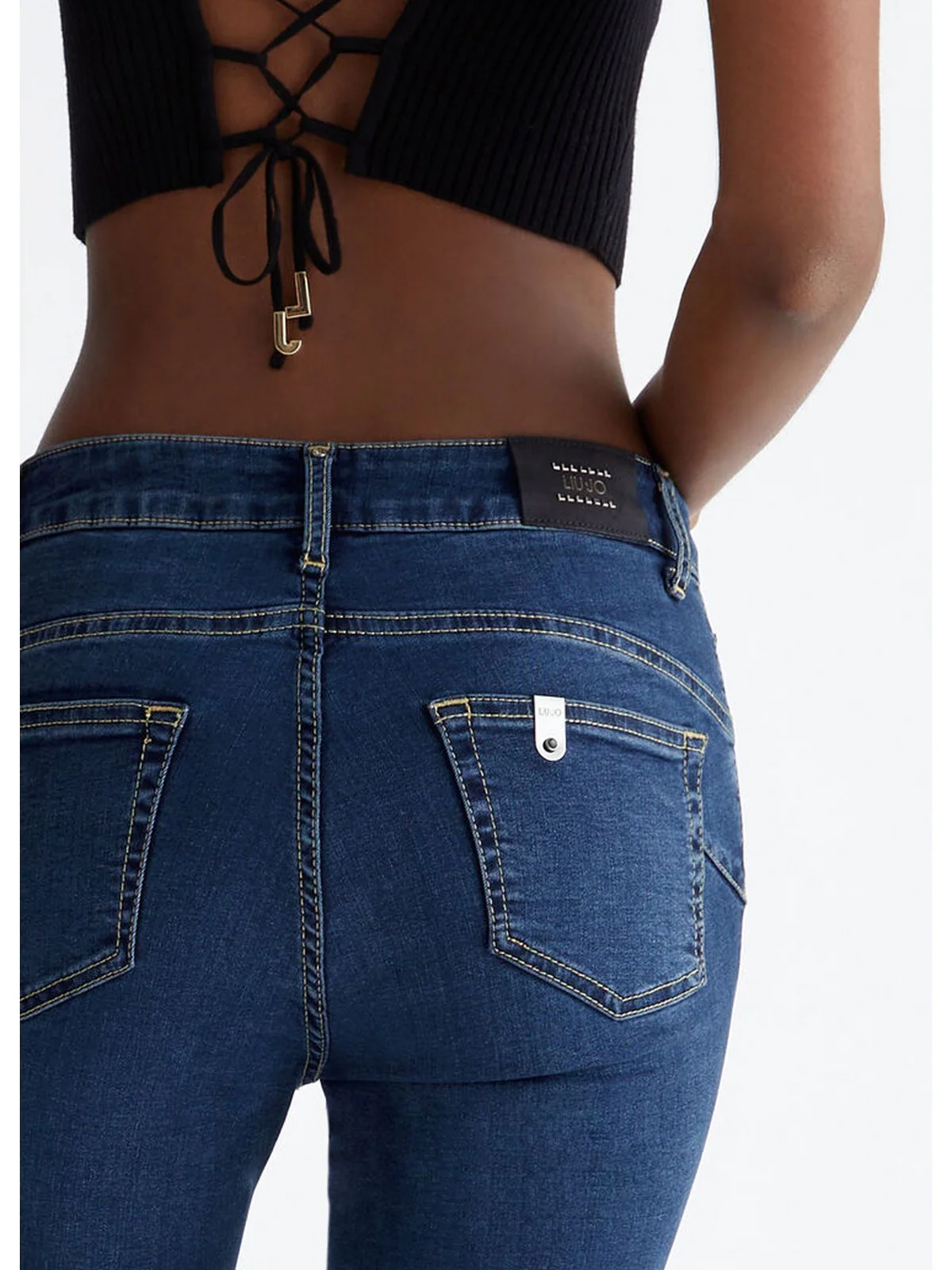 LIU JO BLUE DENIM Jeans Donna UA4013D4188 78158 Blu - Image 3