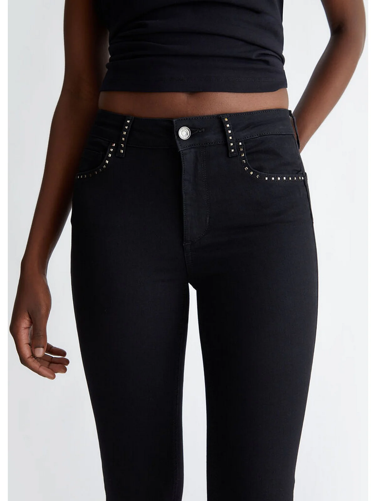 LIU JO BLUE DENIM Jeans Donna  UA4013D4188 87177 Nero - Image 2