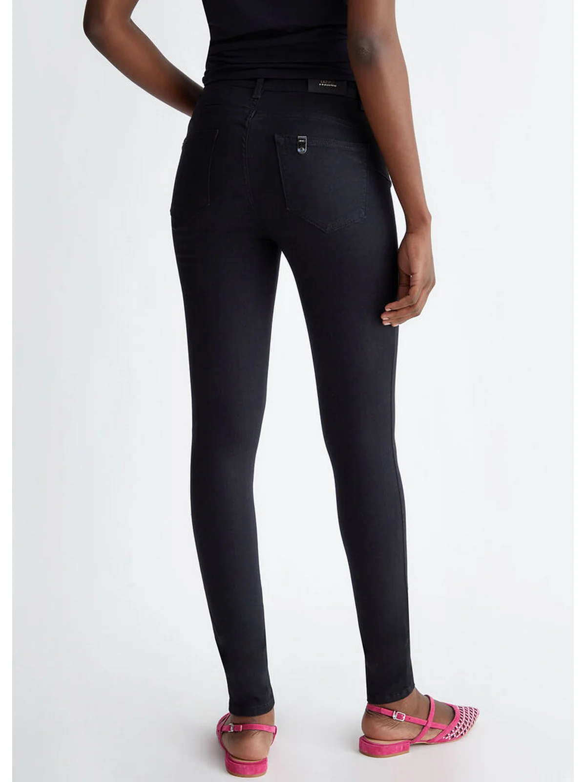 LIU JO BLUE DENIM Jeans Donna  UA4013D4188 87177 Nero - Image 4