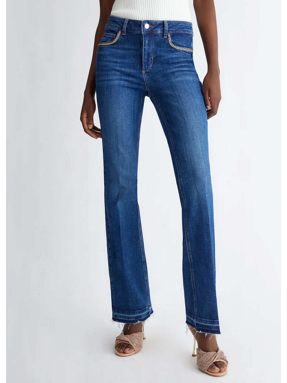LIU JO BLUE DENIM Jeans Donna  UA4039DS829 77505 Blu - Image 2
