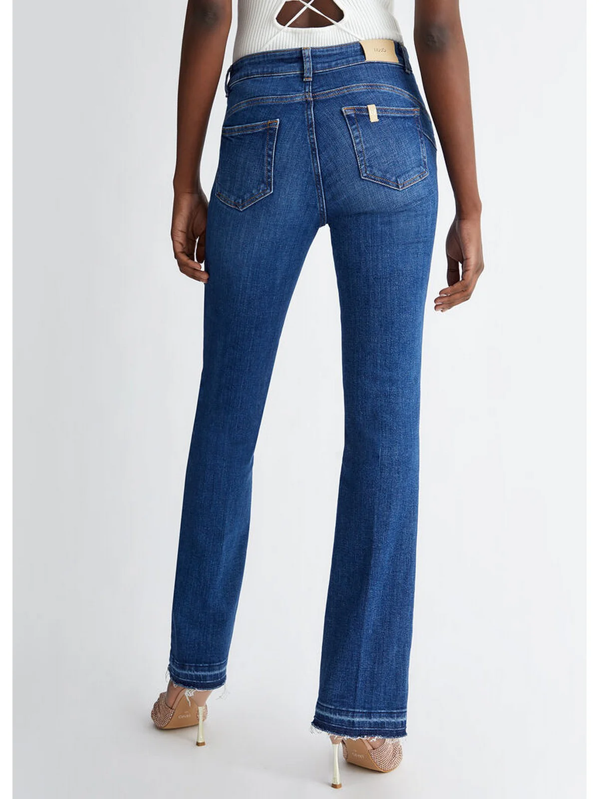 LIU JO BLUE DENIM Jeans Donna  UA4039DS829 77505 Blu - Image 5
