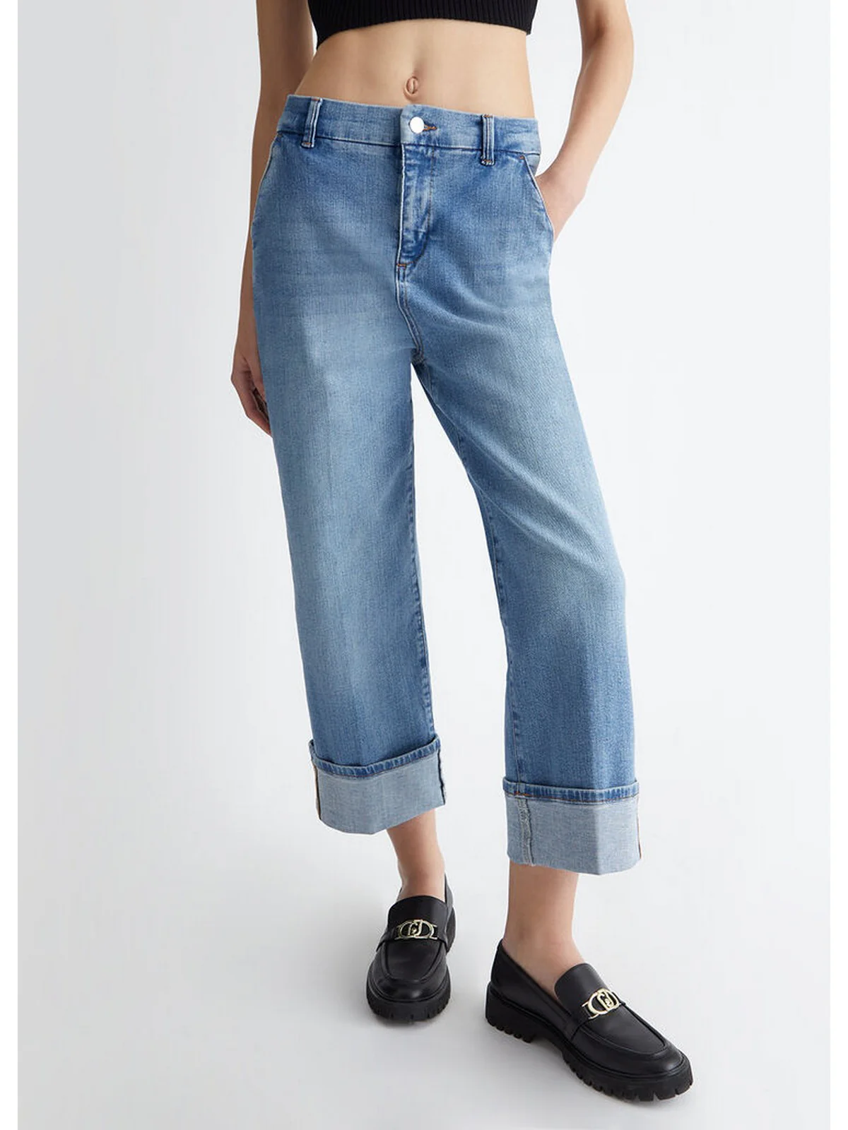 LIU JO BLUE DENIM Jeans Donna  UA4130D4873 78669 Blu - Image 2