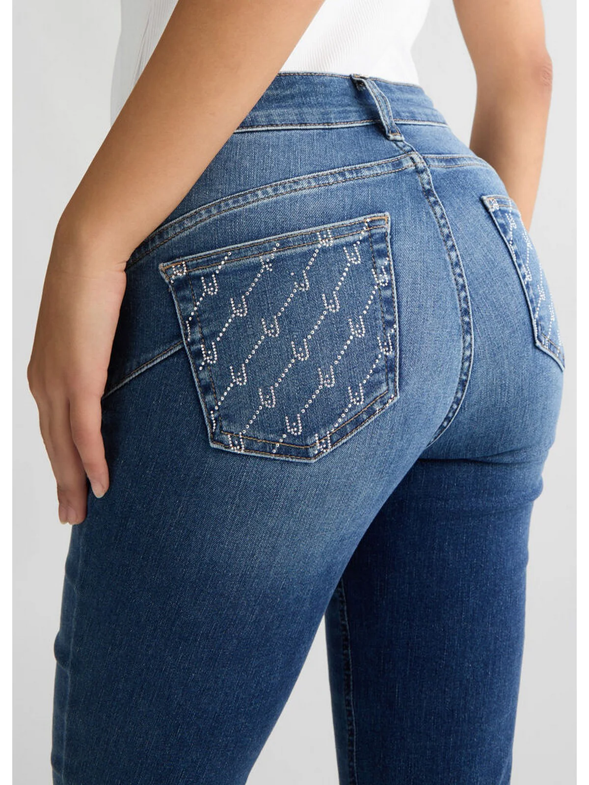 LIU JO BLUE DENIM Jeans Donna UA5013D4615 78701 Blu - Image 4