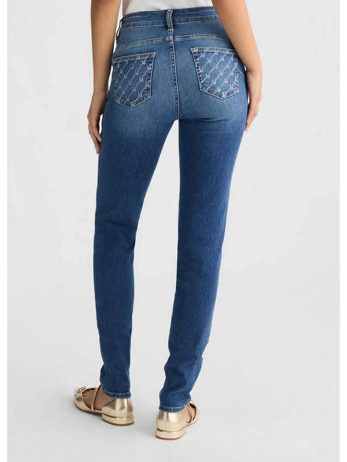 LIU JO BLUE DENIM Jeans Donna UA5013D4615 78701 Blu - Image 5
