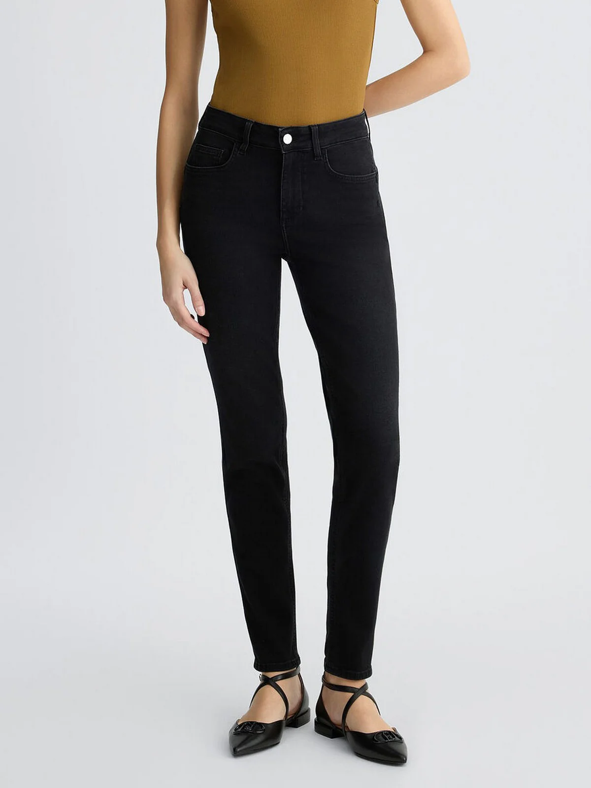 LIU JO BLUE DENIM Jeans Donna UA5013D4615 87385 Nero - Image 2