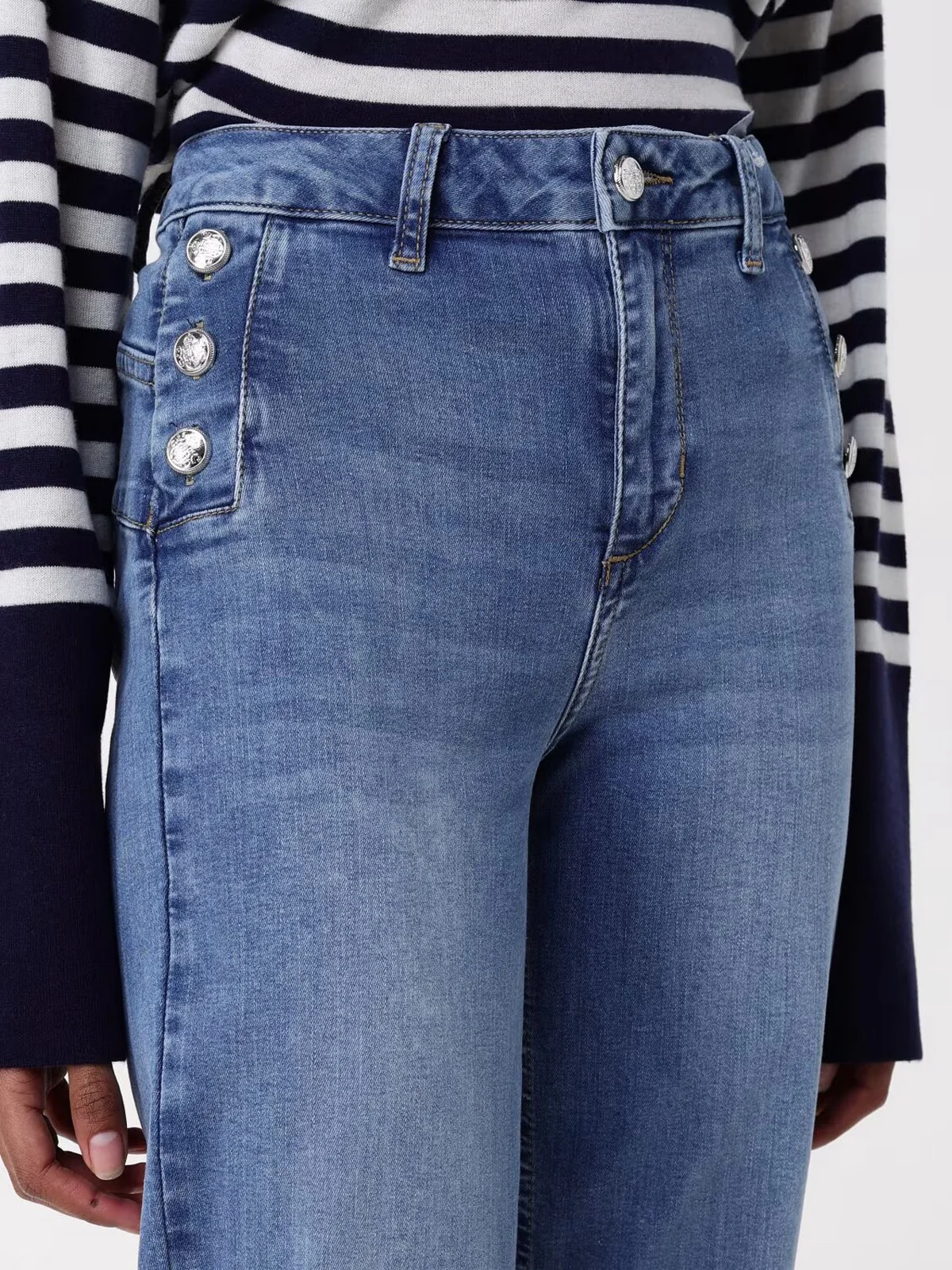 LIU JO BLUE DENIM Jeans Donna  UA5111D4874 77121 Blu - Image 3