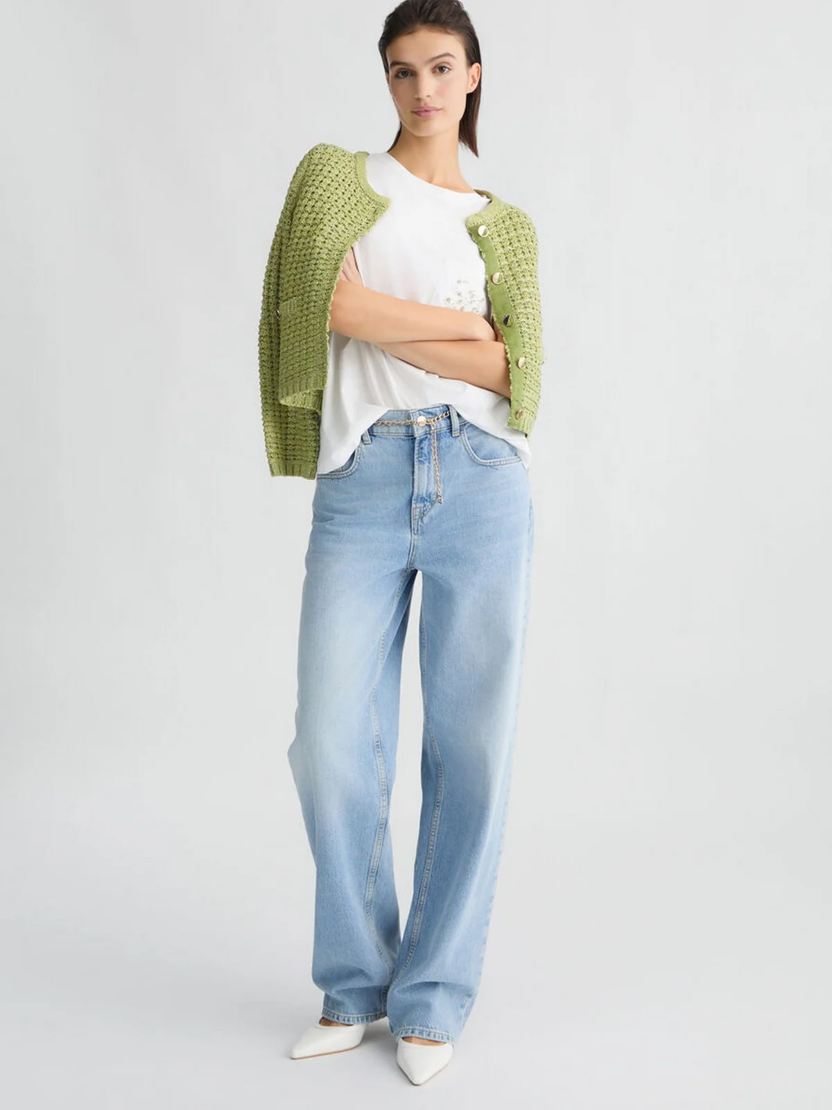 LIU JO BLUE DENIM Jeans Donna UA5186D4854 78840 Blu - Image 7