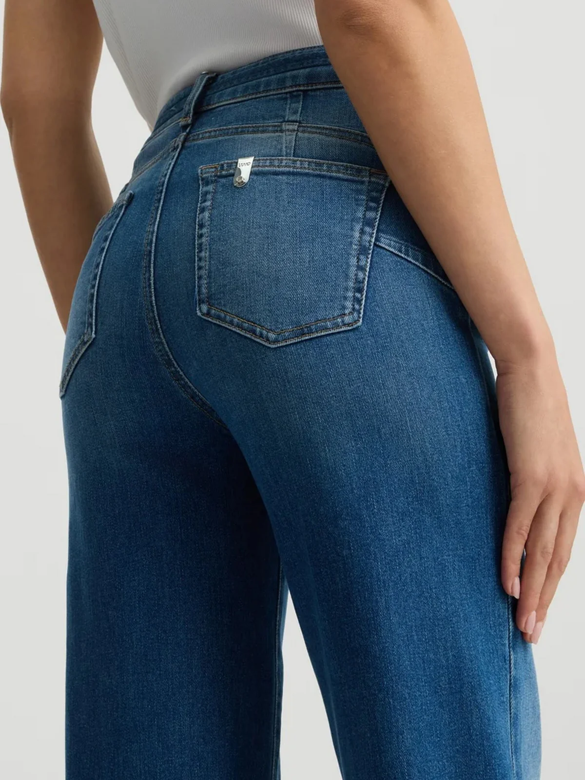 LIU JO BLUE DENIM Jeans Donna  UA5279D4988 7L899 Blu - Image 6