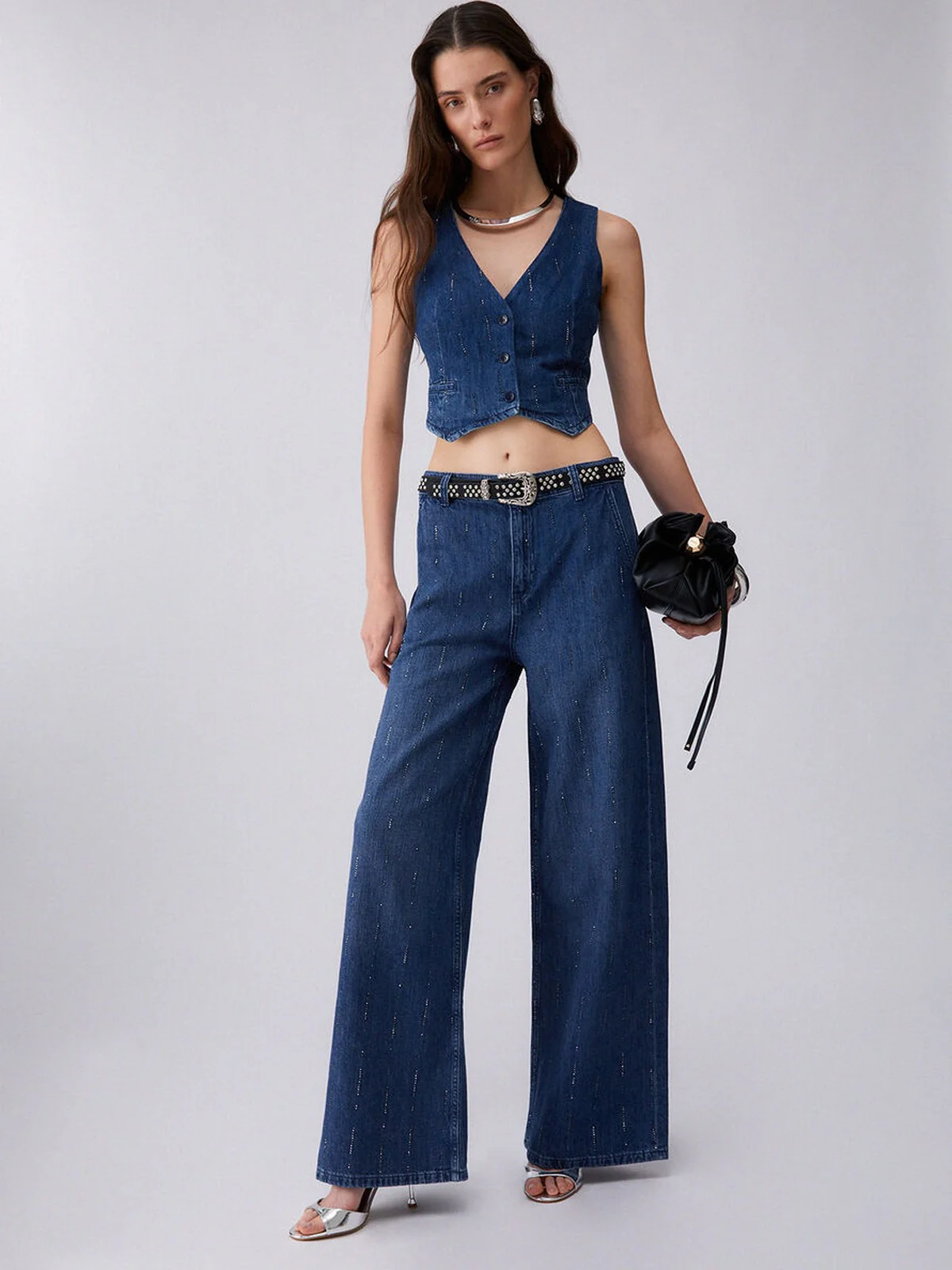 LIU JO BLUE DENIM Jeans Donna  UA6108D0315 78033 Den.Blue starry wash - Image 2