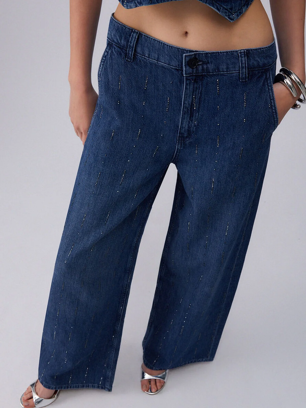 LIU JO BLUE DENIM Jeans Donna  UA6108D0315 78033 Den.Blue starry wash - Image 3