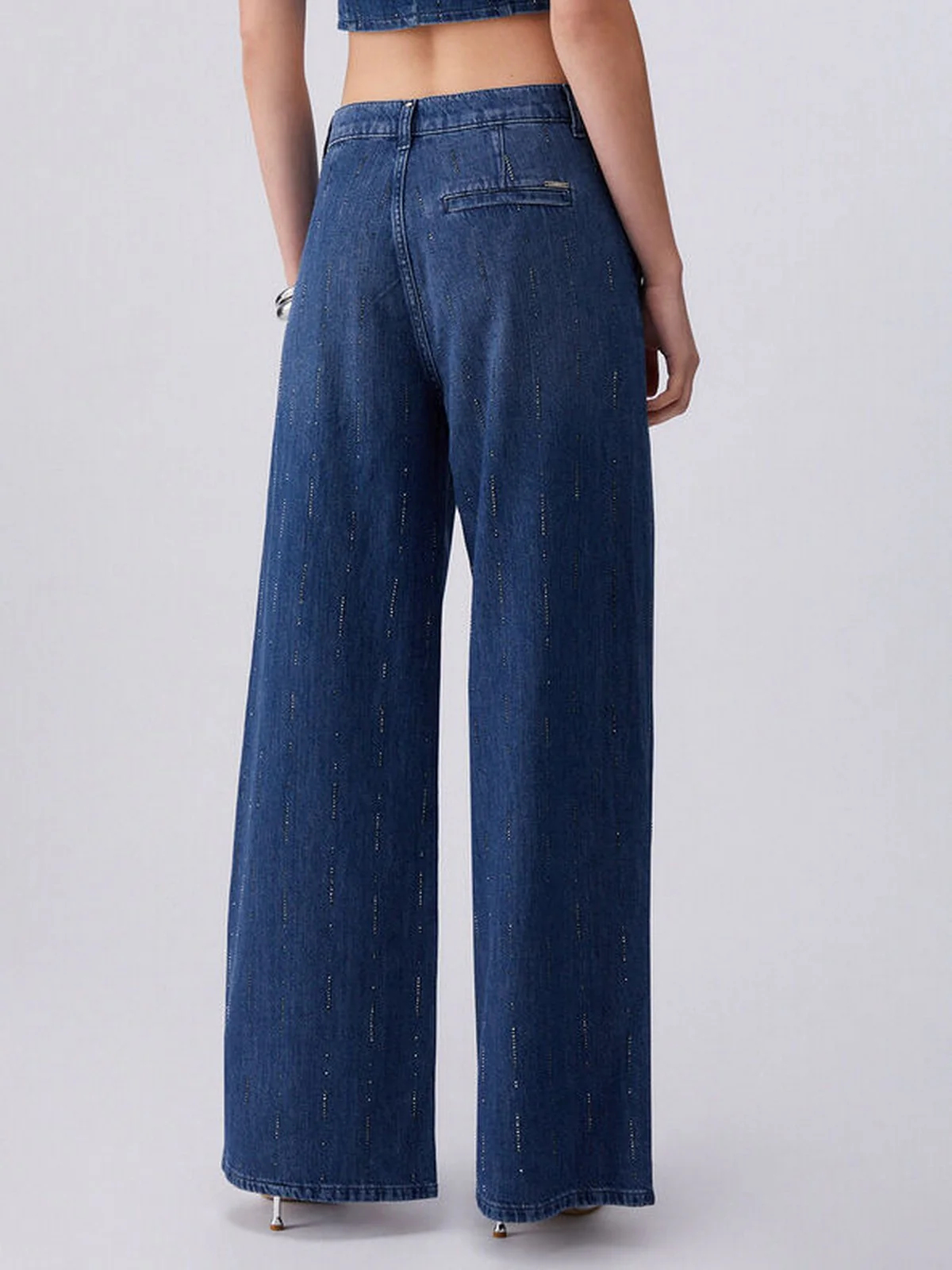 LIU JO BLUE DENIM Jeans Donna  UA6108D0315 78033 Den.Blue starry wash - Image 6
