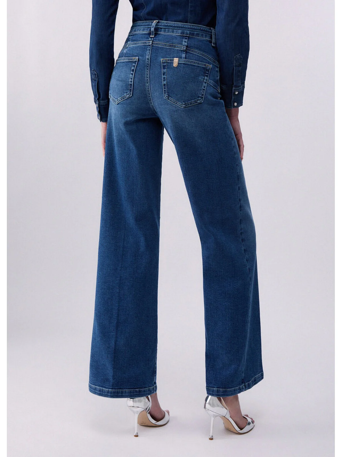 LIU JO BLUE DENIM Jeans Donna  UA6160D0264 78899 Den.Blue bubble wash - Image 2
