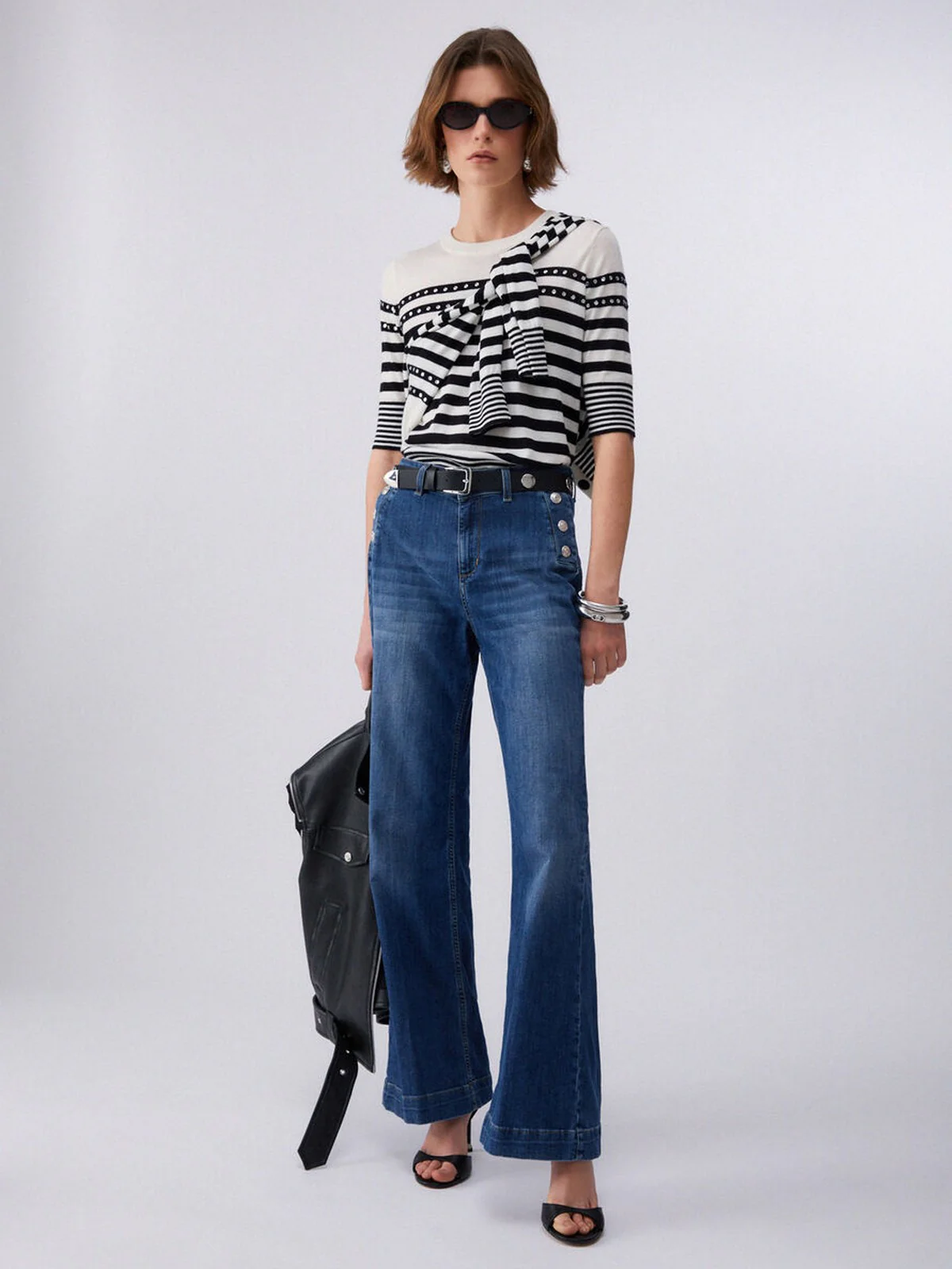 LIU JO BLUE DENIM Jeans Donna  UA6162D0275 78988 Den.Blue dk.buttons - Image 2