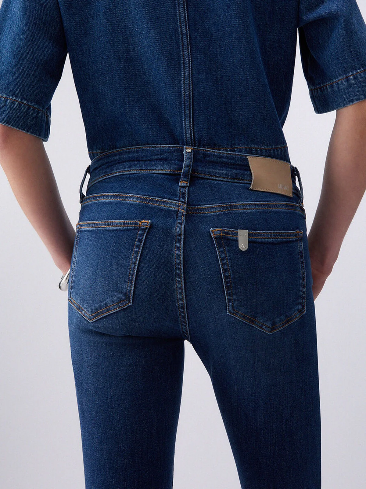 LIU JO BLUE DENIM Jeans Donna UA6183D0314 78994 Den.Blue dk.core was - Image 3