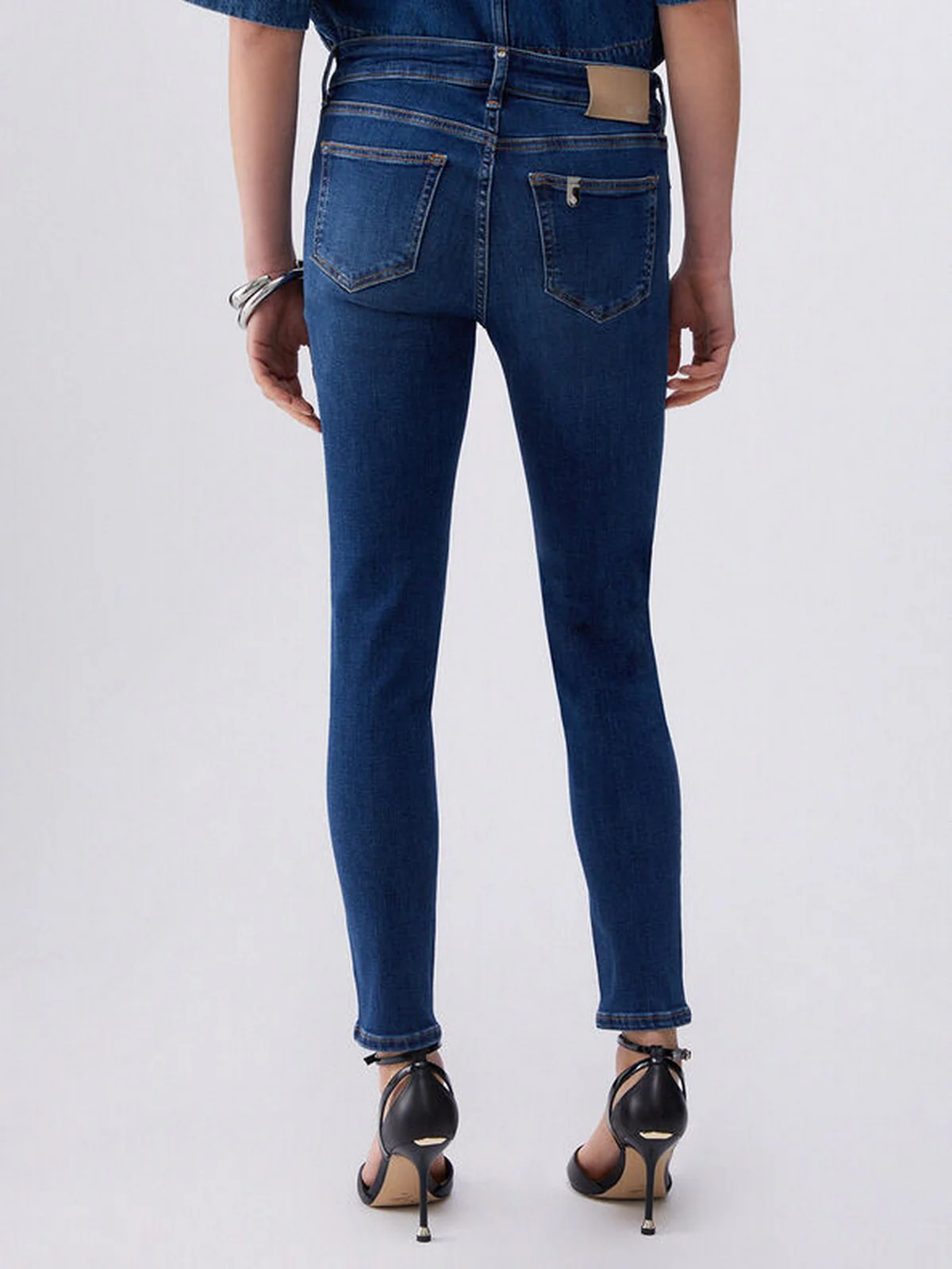 LIU JO BLUE DENIM Jeans Donna UA6183D0314 78994 Den.Blue dk.core was - Image 6