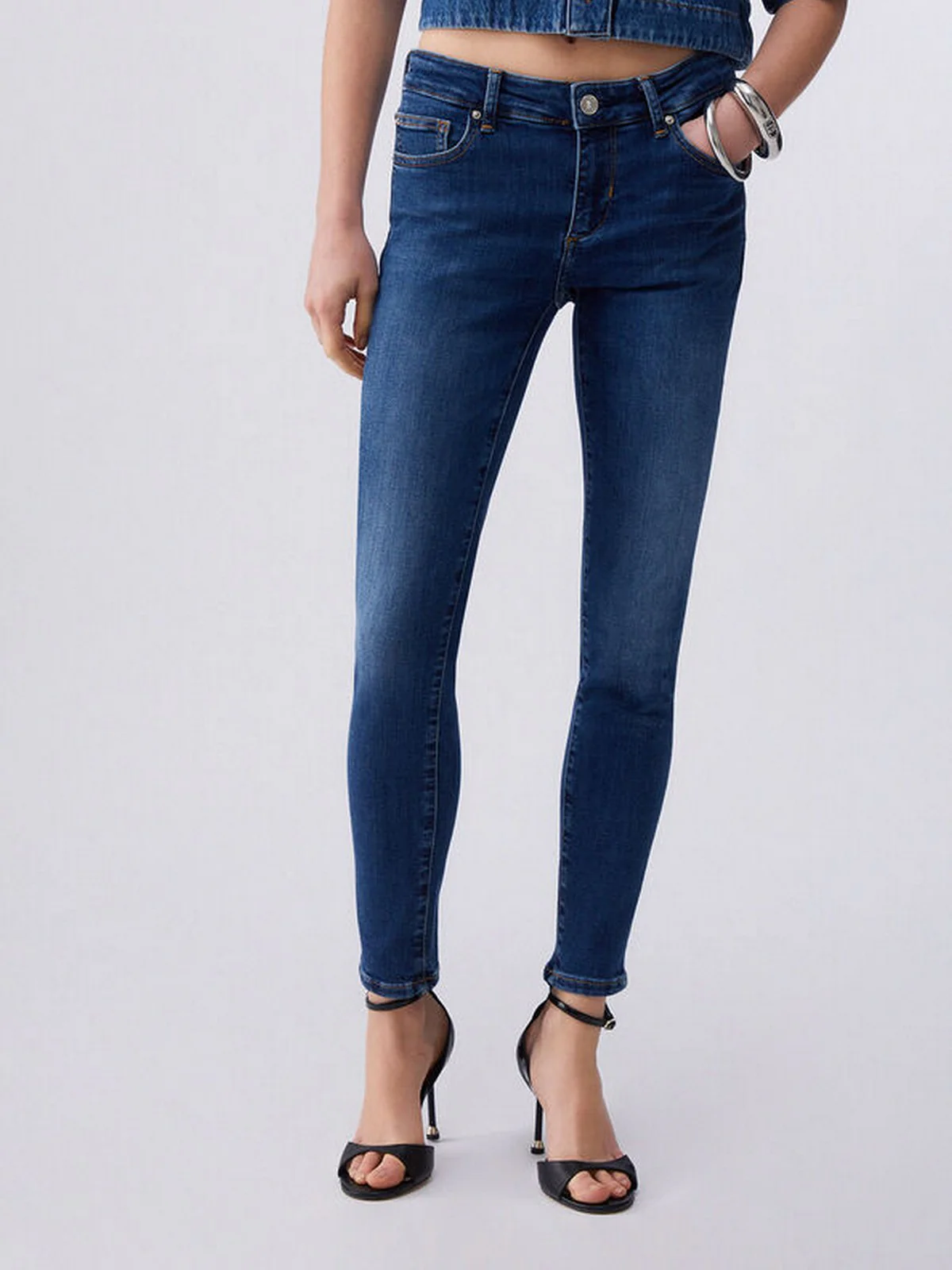 LIU JO BLUE DENIM Jeans Donna UA6183D0314 78994 Den.Blue dk.core was - Image 7