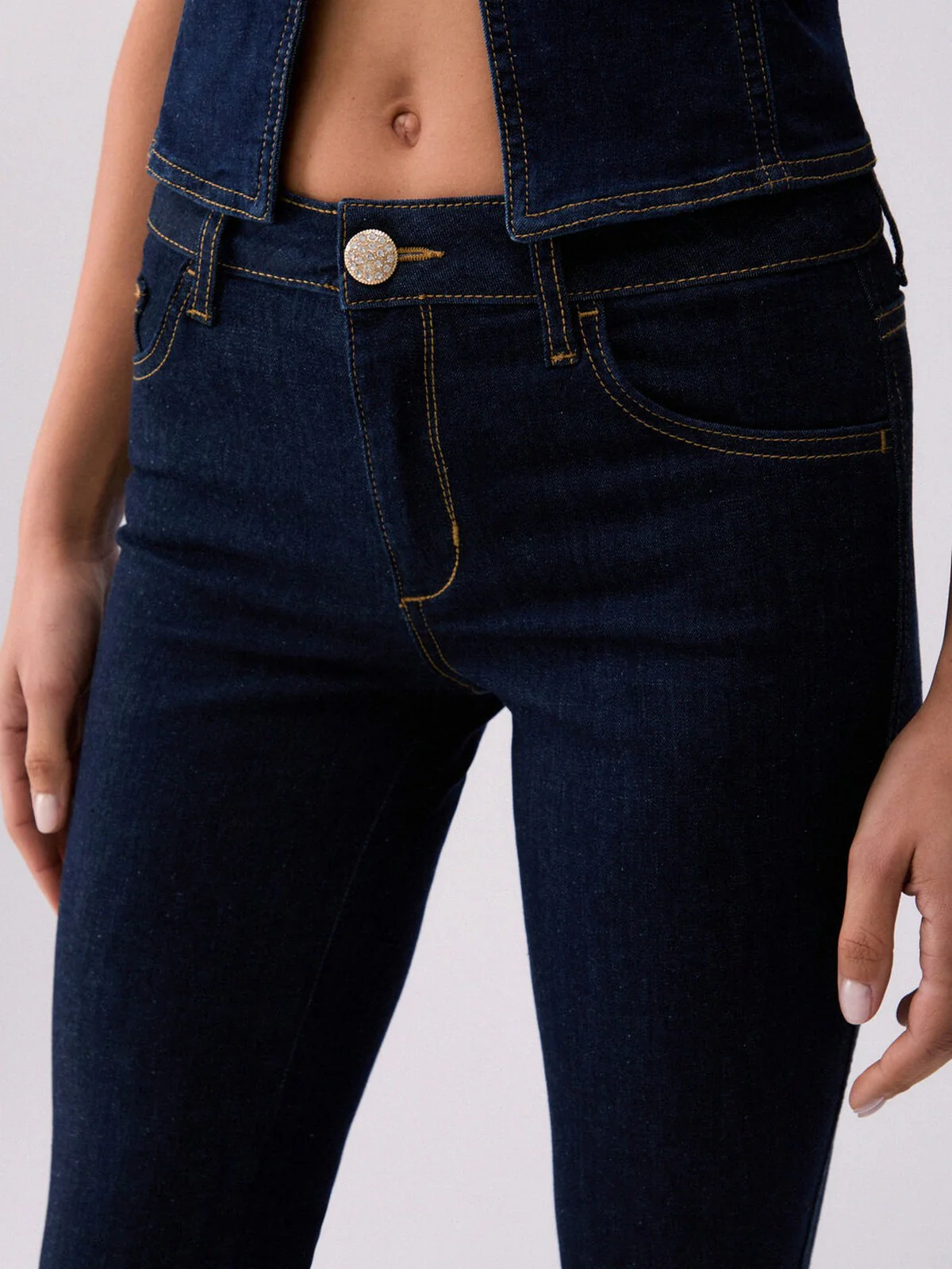 LIU JO BLUE DENIM Jeans Donna  UA6223D4925 77000 NORMAL WASH - Image 6