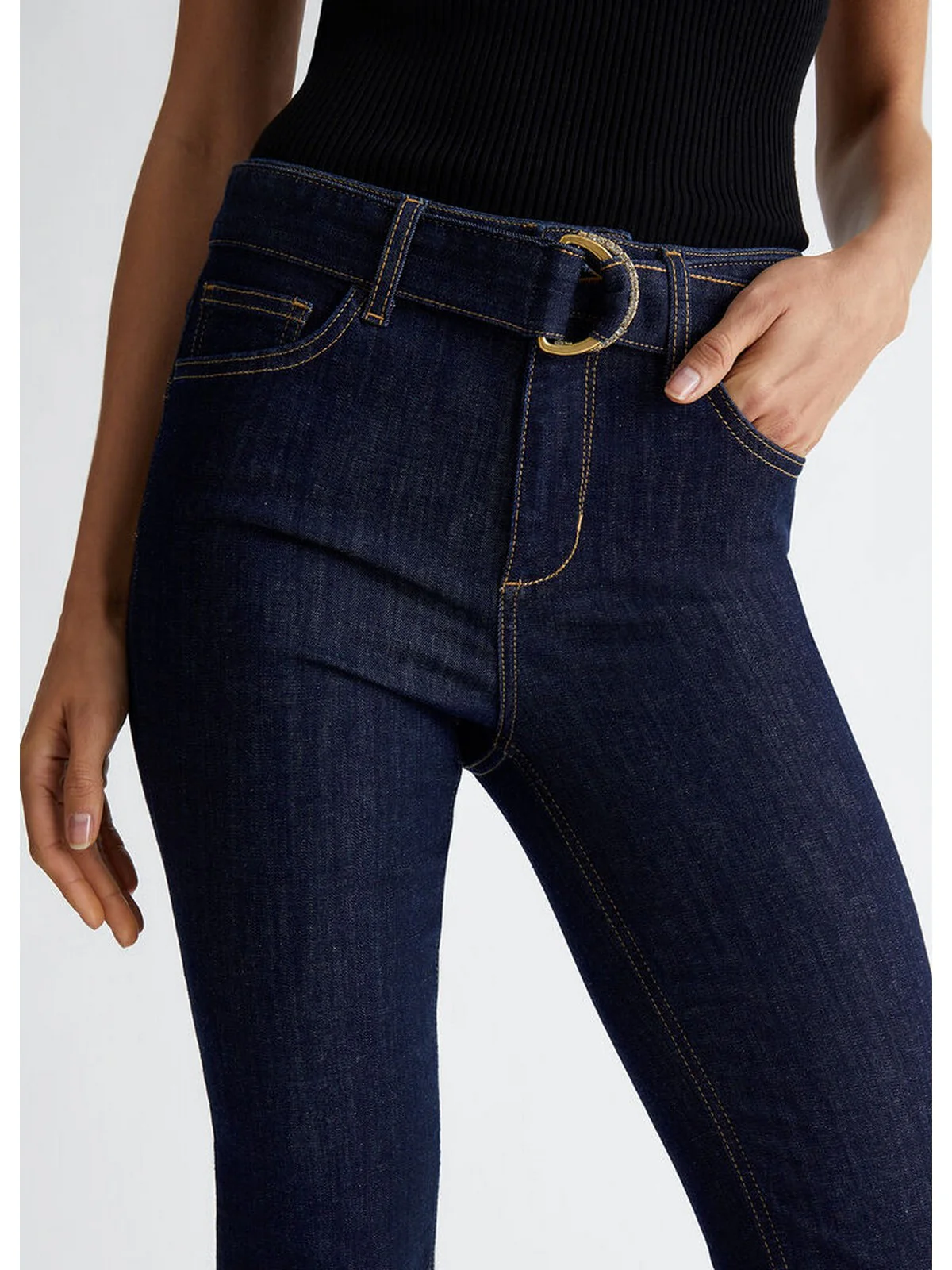 LIU JO BLUE DENIM Jeans Donna  UF4015D4925 77000 Blu - Image 2