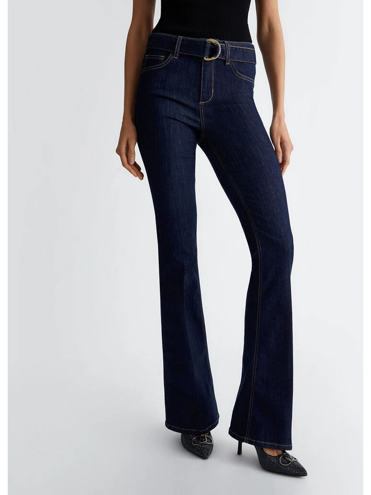 LIU JO BLUE DENIM Jeans Donna  UF4015D4925 77000 Blu - Image 5
