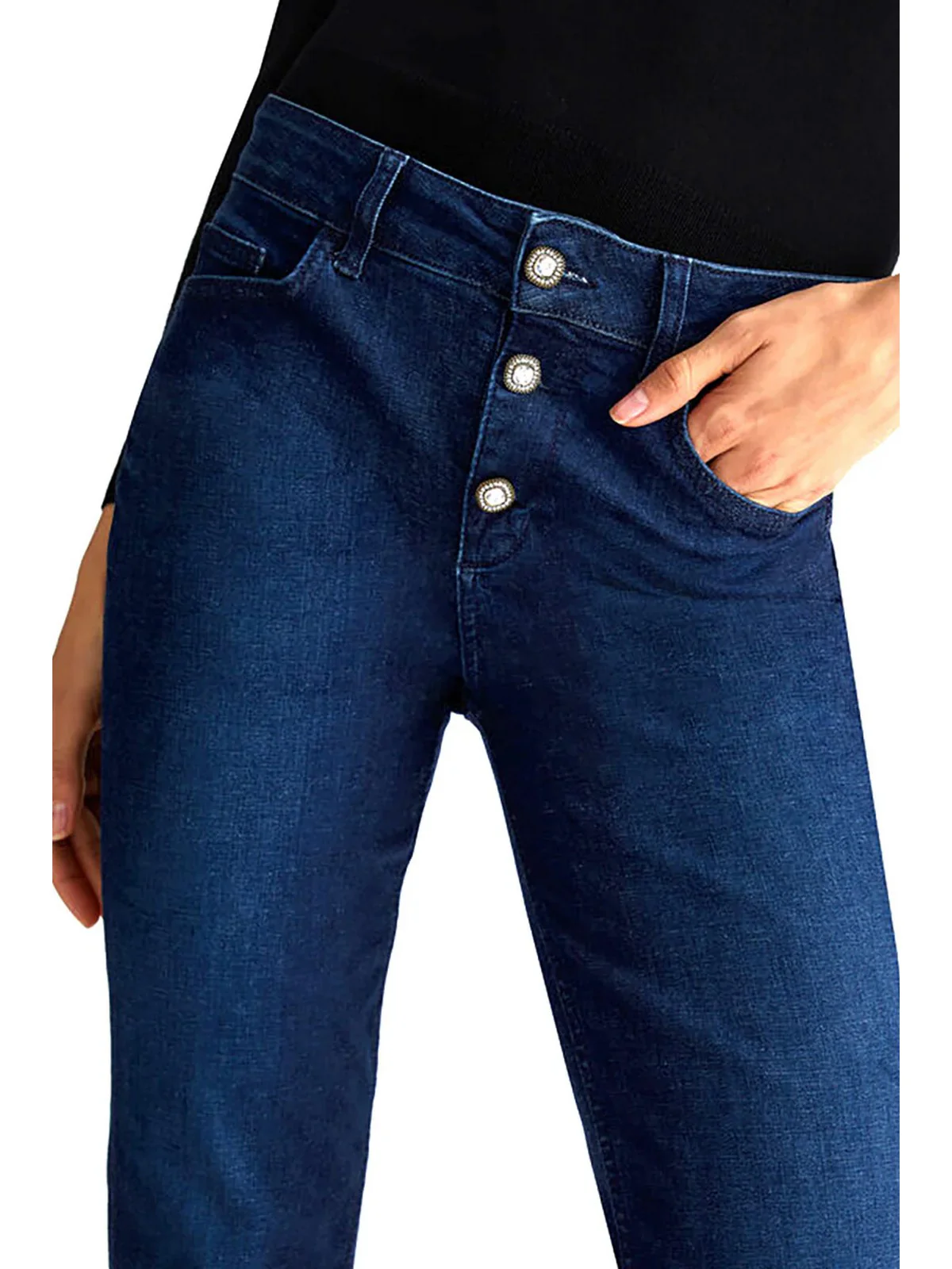 LIU JO BLUE DENIM Jeans Donna  UF4054D4614 78218 Blu - Image 4