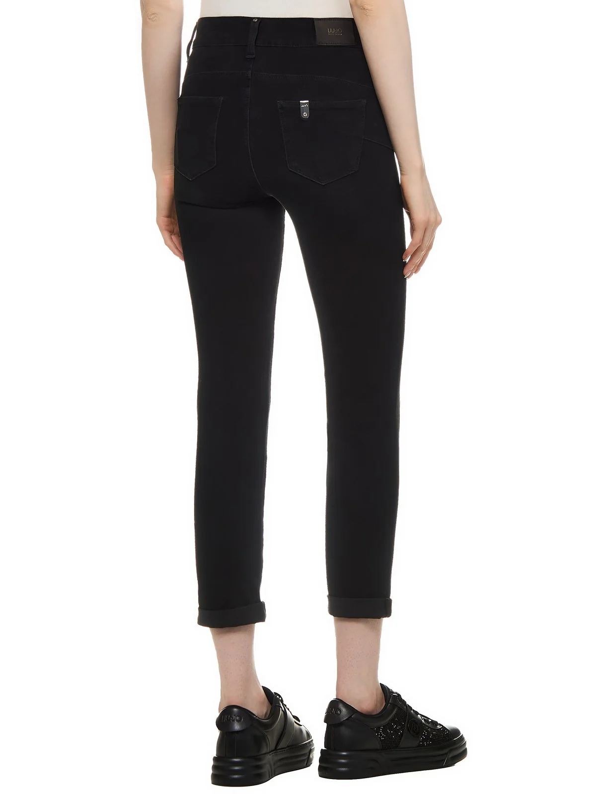 LIU JO BLUE DENIM Jeans Donna  UF4054D4886 87390 Nero - Image 3