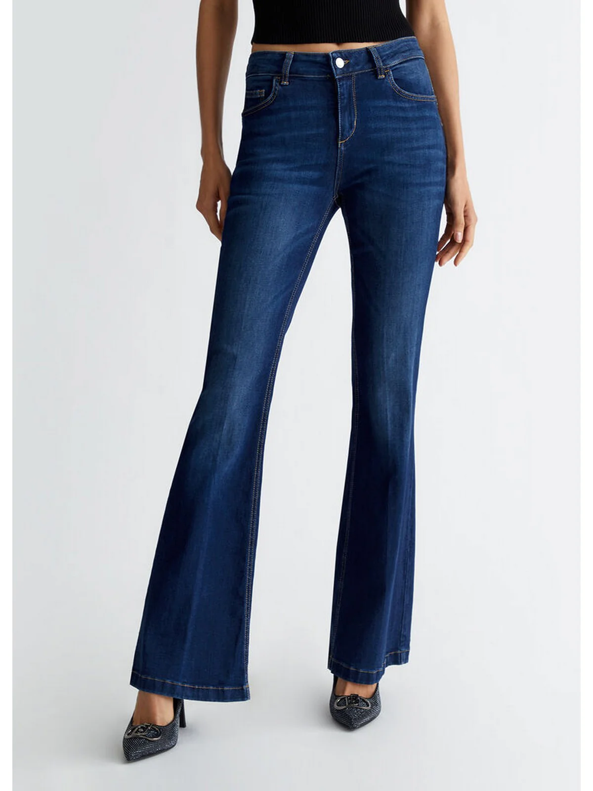 LIU JO BLUE DENIM Jeans Donna  UF4058DS015 7L349 Blu - Image 5