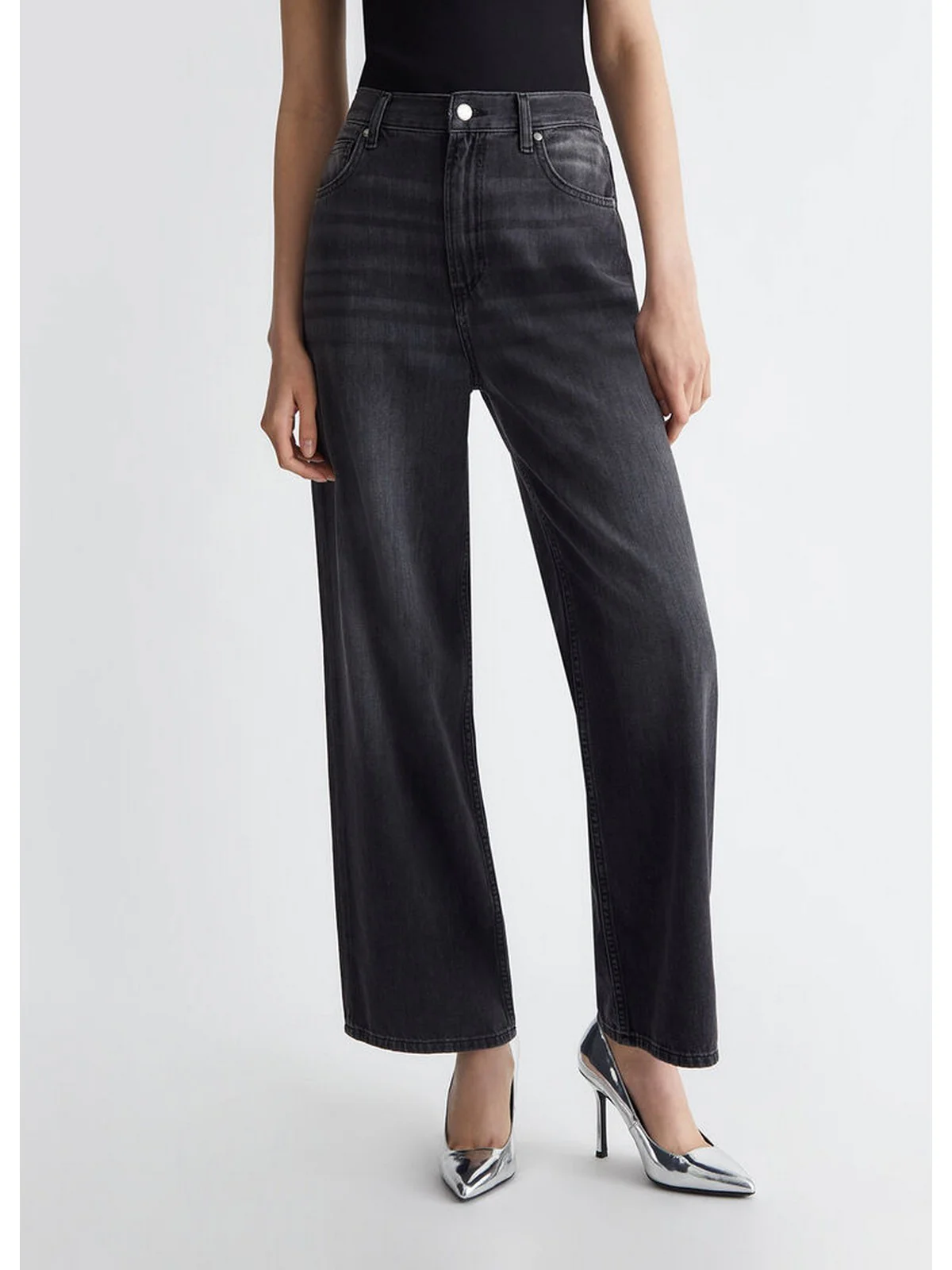 LIU JO BLUE DENIM Jeans Donna UF4129DS048 87309 Grigio - Image 7