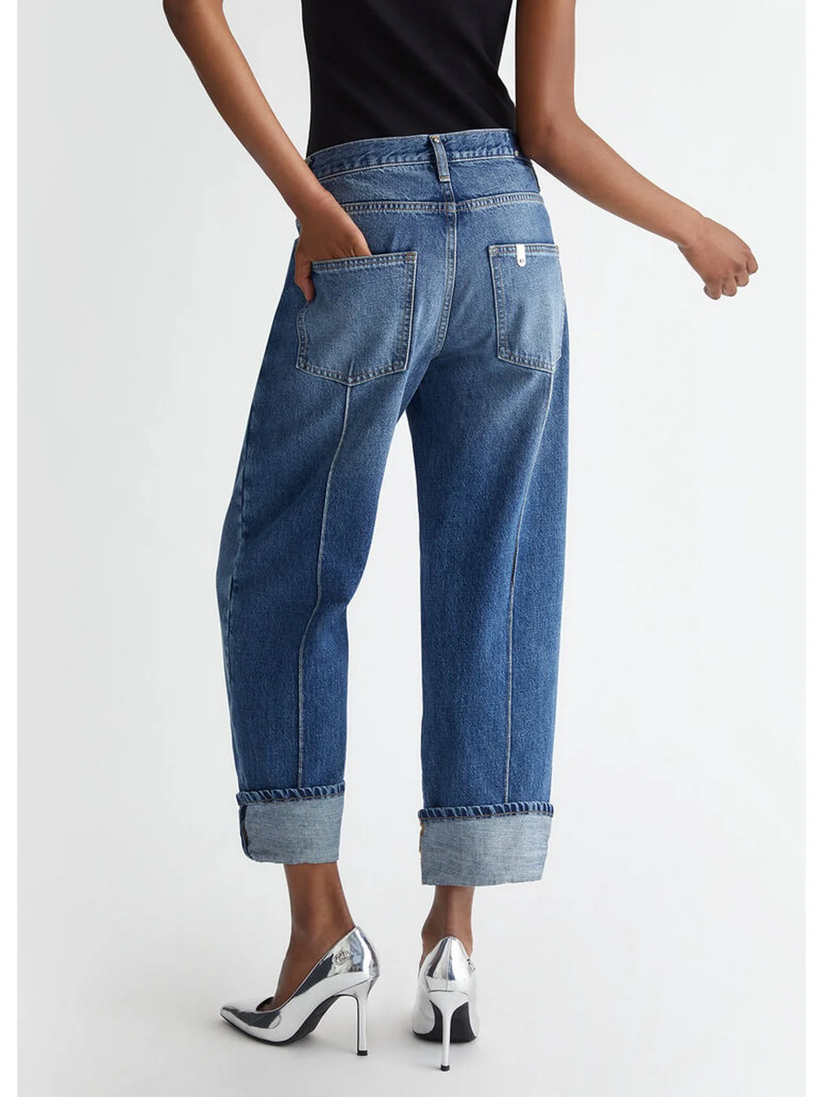 LIU JO BLUE DENIM Jeans Donna  UF4172D4854 78791 Blu - Image 5