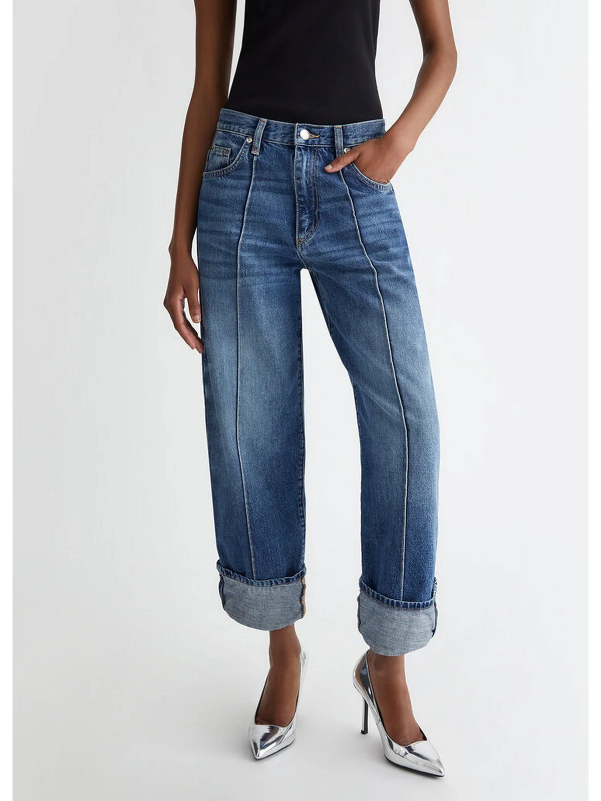 LIU JO BLUE DENIM Jeans Donna  UF4172D4854 78791 Blu - Image 6