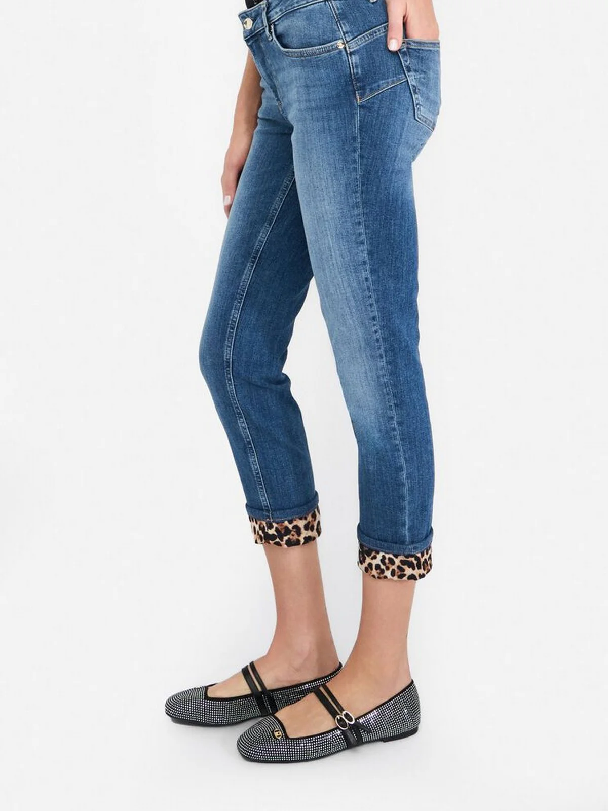 LIU JO BLUE DENIM Jeans Donna  UF5006D0236 78858 Den.Blue lt.saving w - Image 3