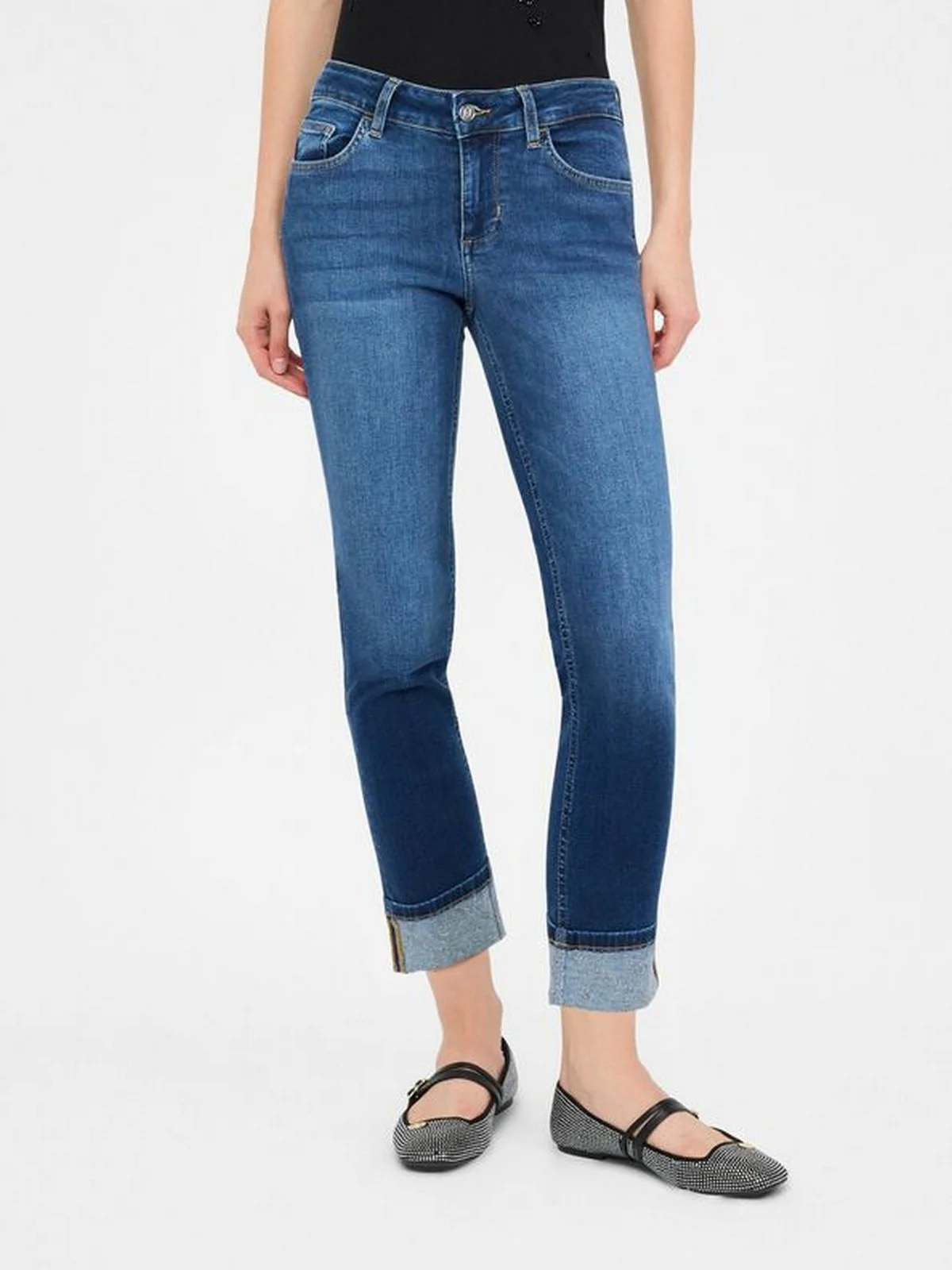 LIU JO BLUE DENIM Jeans Donna  UF5006D4615 78539 Den.Blue winner wash - Image 2