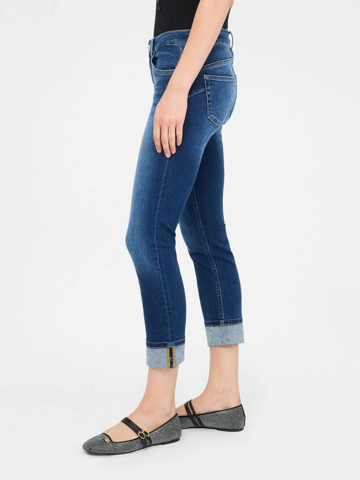 LIU JO BLUE DENIM Jeans Donna  UF5006D4615 78539 Den.Blue winner wash - Image 5