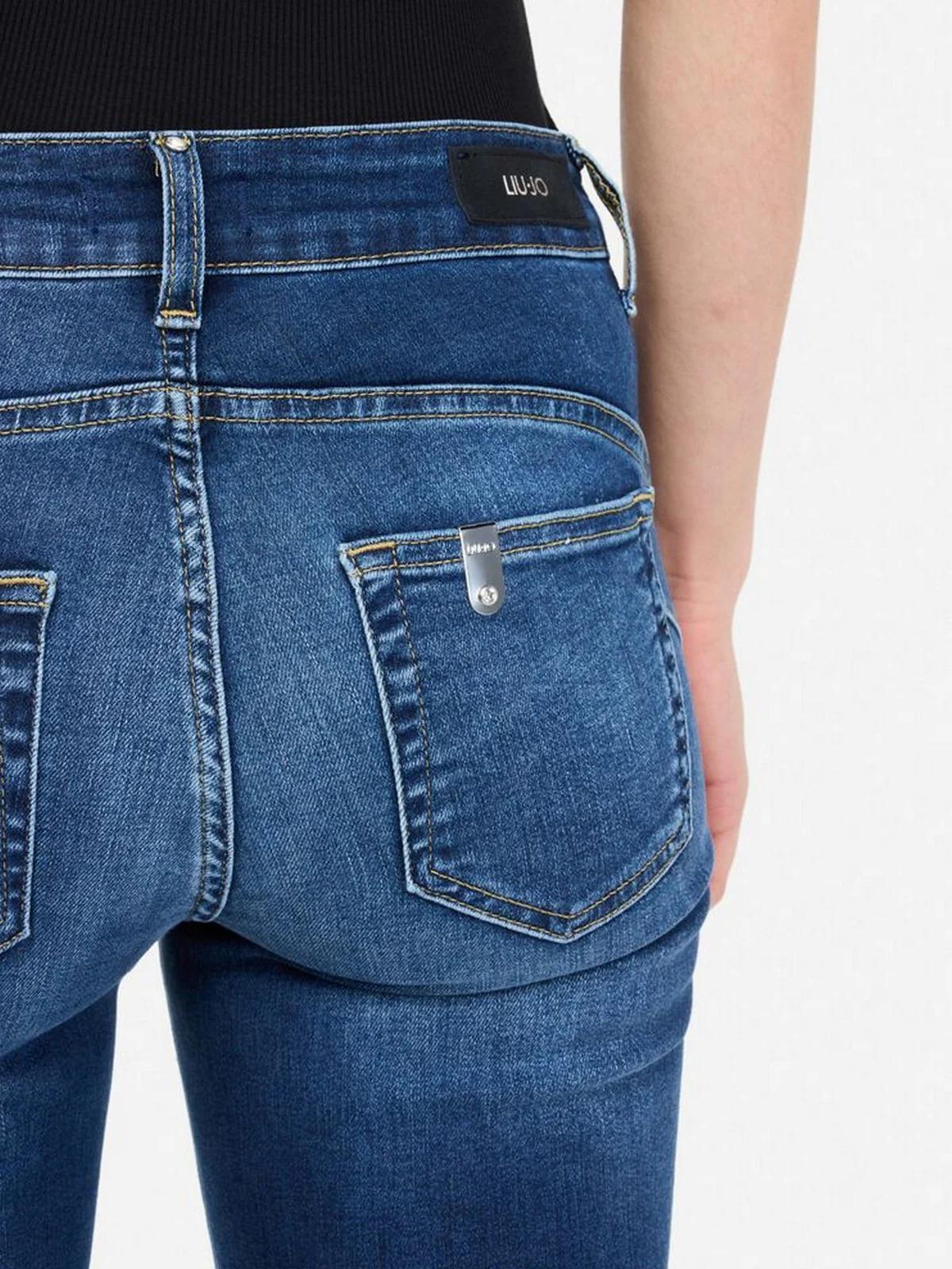LIU JO BLUE DENIM Jeans Donna  UF5006D4615 78539 Den.Blue winner wash - Image 6