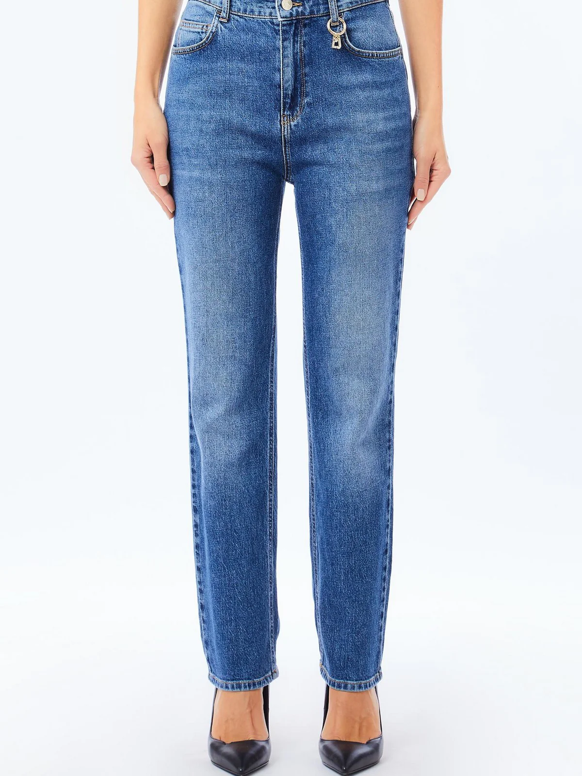 LIU JO BLUE DENIM Jeans Donna  UF5019D0294 78949 Den.Blu fresh wash - Image 2