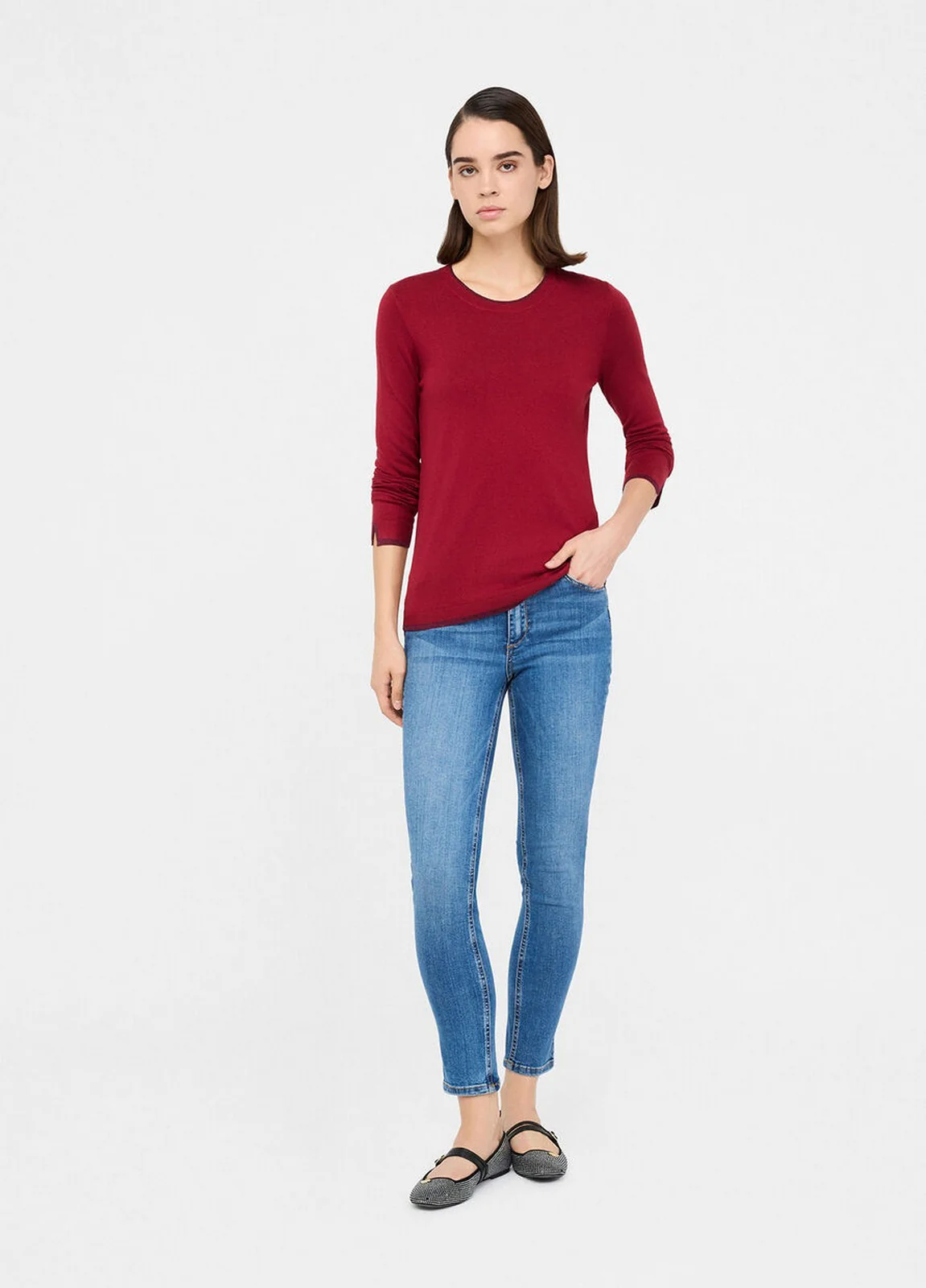 LIU JO BLUE DENIM Jeans Donna  UF5035D0236 78858 Den.Blue lt.saving w - Image 2