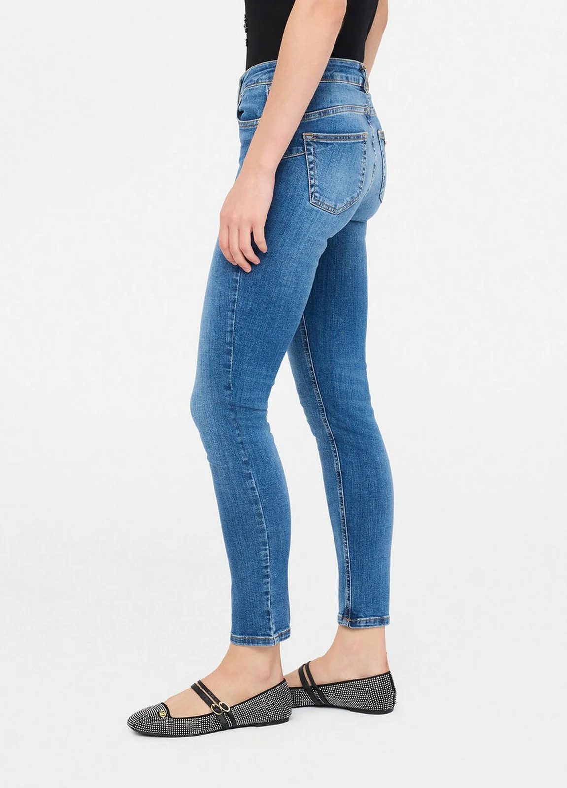 LIU JO BLUE DENIM Jeans Donna  UF5035D0236 78858 Den.Blue lt.saving w - Image 3