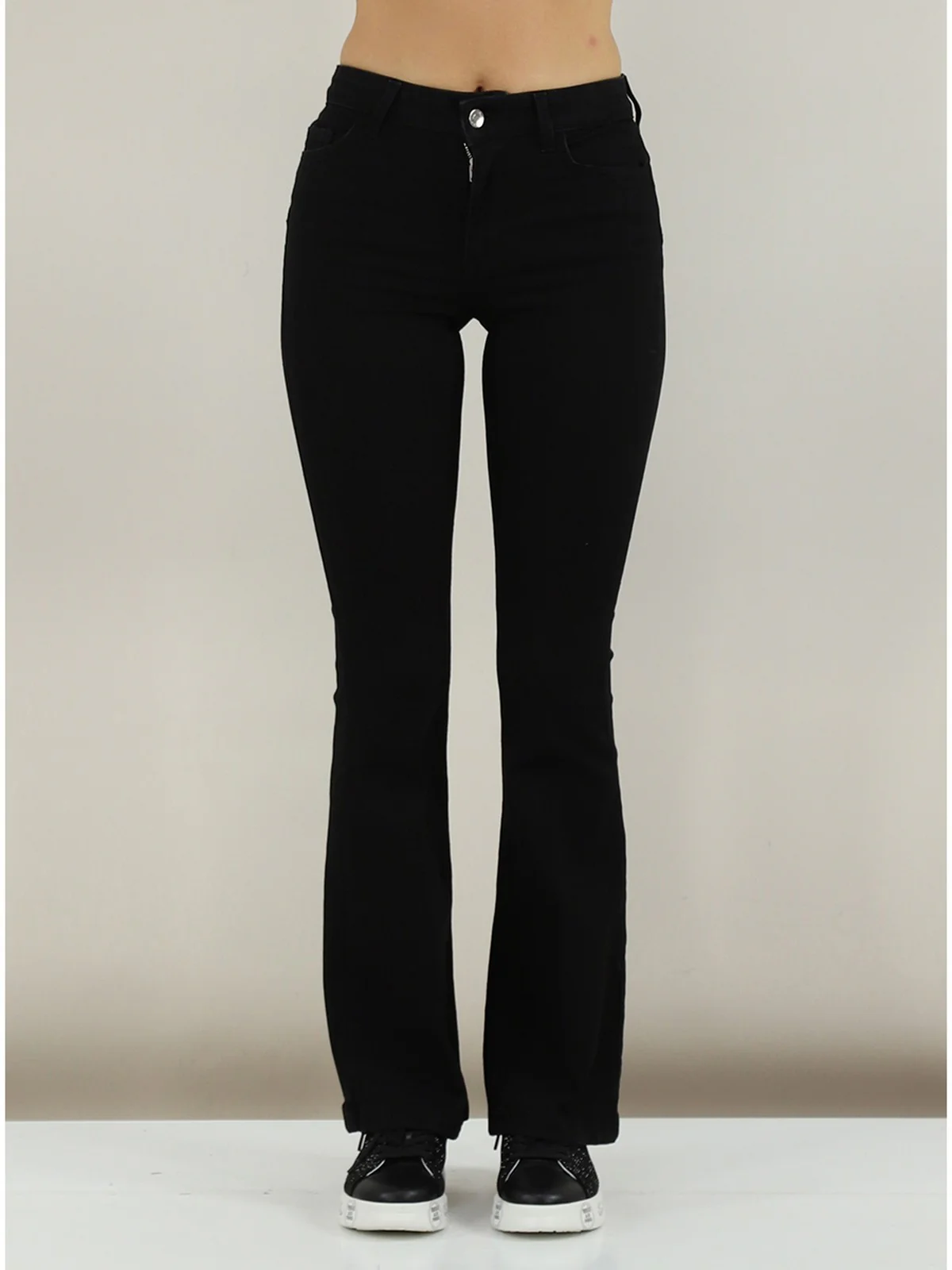 LIU JO BLUE DENIM Jeans Donna  UF5058DS015 8L000 Den.Black long norma - Image 3