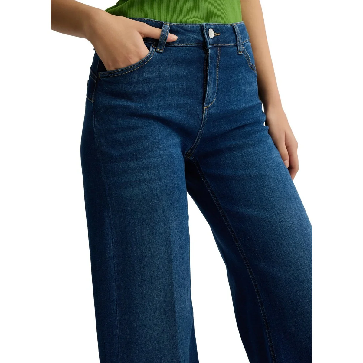LIU JO BLUE DENIM Jeans Donna  UF5060DS015 78349 DEN.BLUE ECS STUNNIN - Image 2