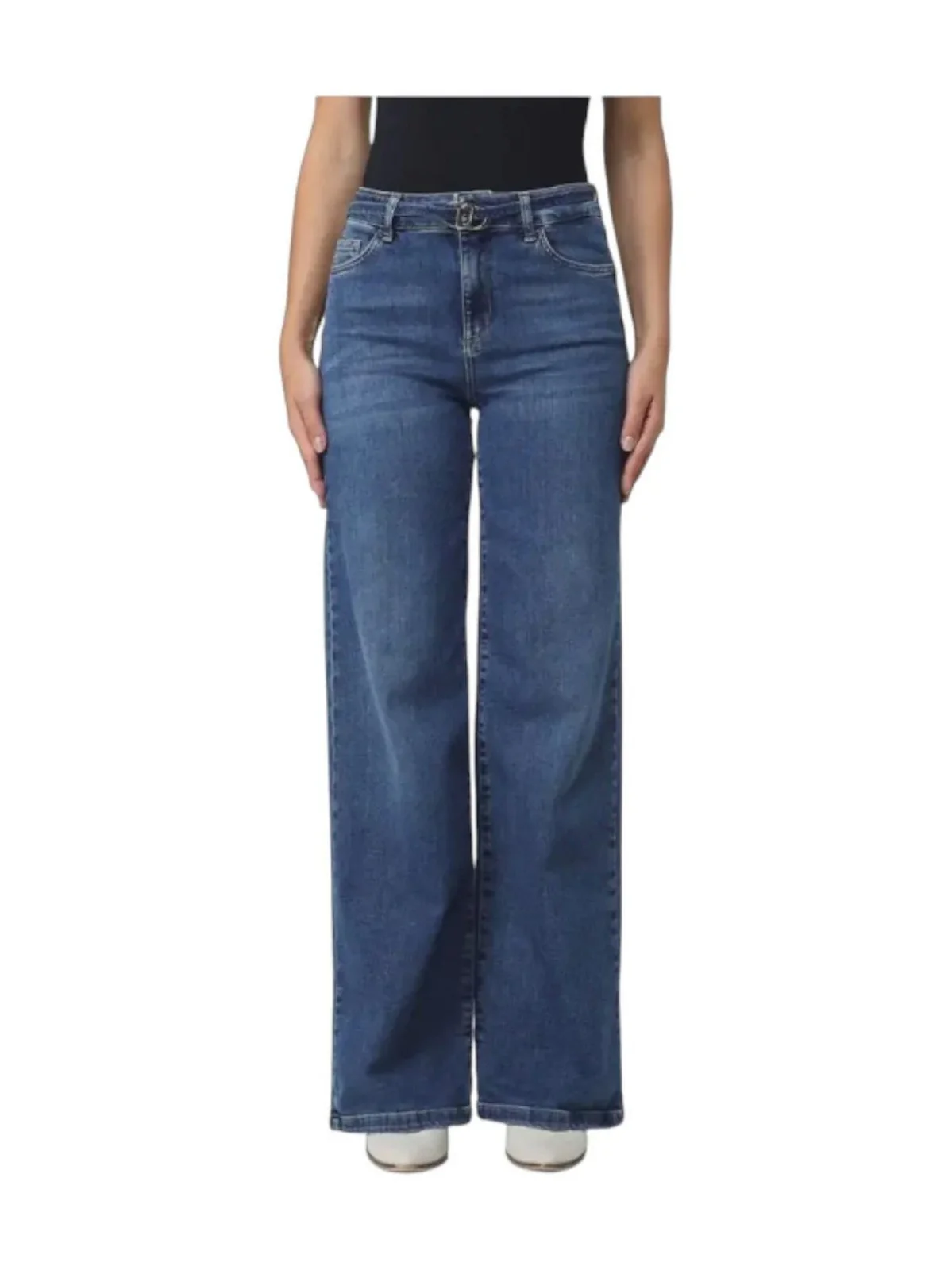 LIU JO BLUE DENIM Jeans Donna UF5100D0264 78899 Den.Blue bubble wash - Image 2