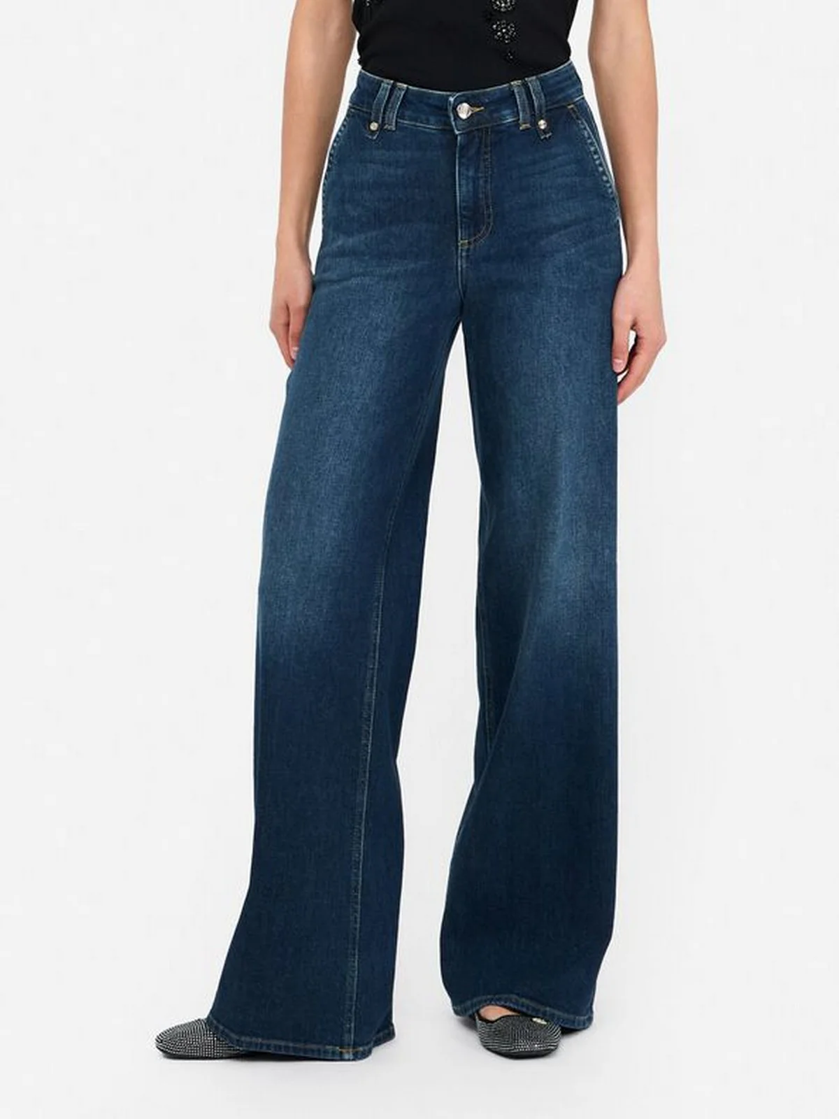 LIU JO BLUE DENIM Jeans Donna  UF5128D0269 78947 Den.Blu lt.street wa - Image 6