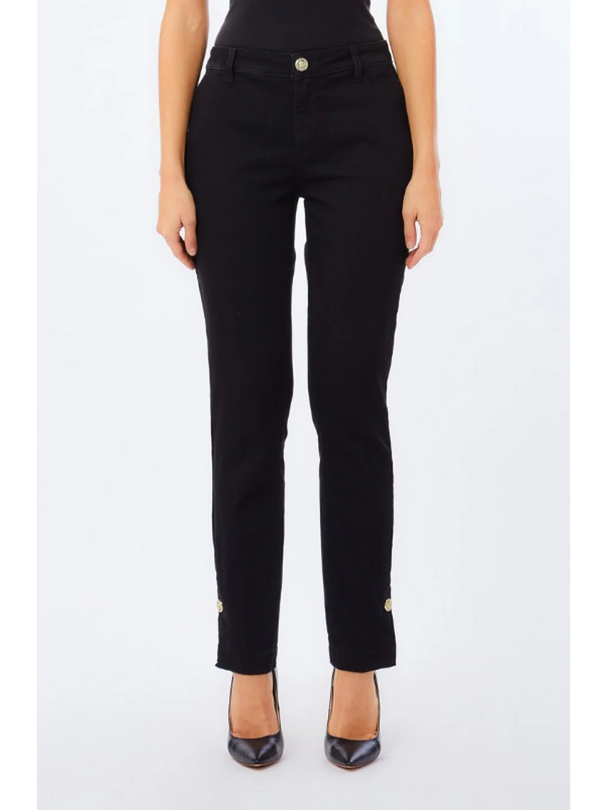 LIU JO BLUE DENIM Jeans Donna UF5155D0275 87411 Den.Black glamorous - Image 2