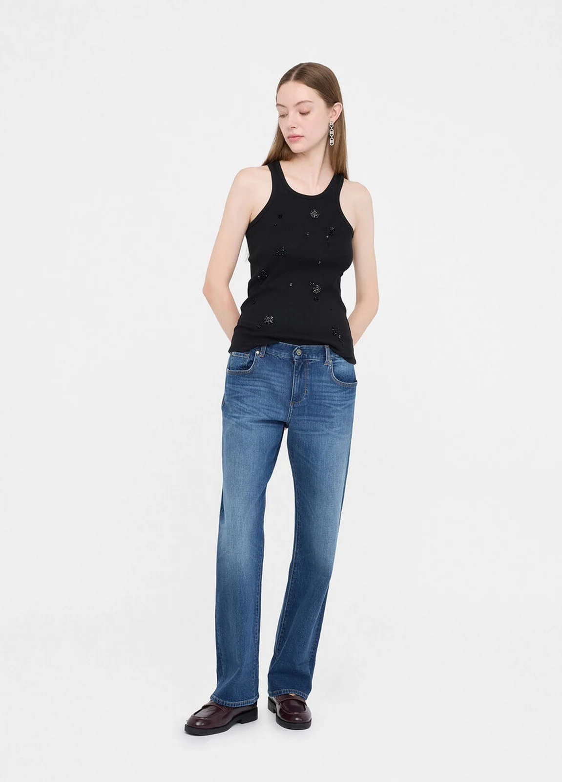LIU JO BLUE DENIM Jeans Donna  UF5175DS074 78930 Denim blue dk cim.w - Image 2