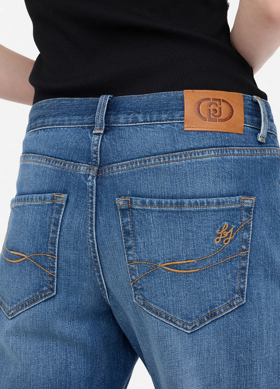 LIU JO BLUE DENIM Jeans Donna  UF5175DS074 78930 Denim blue dk cim.w - Image 3