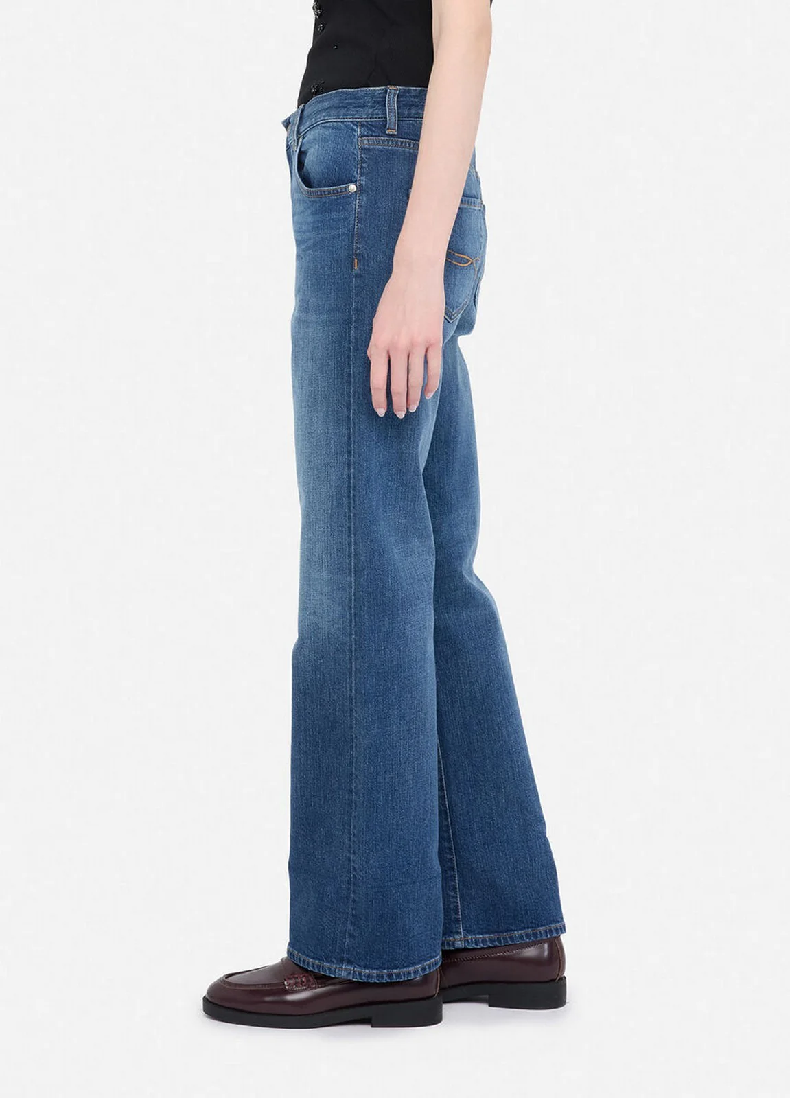 LIU JO BLUE DENIM Jeans Donna  UF5175DS074 78930 Denim blue dk cim.w - Image 4