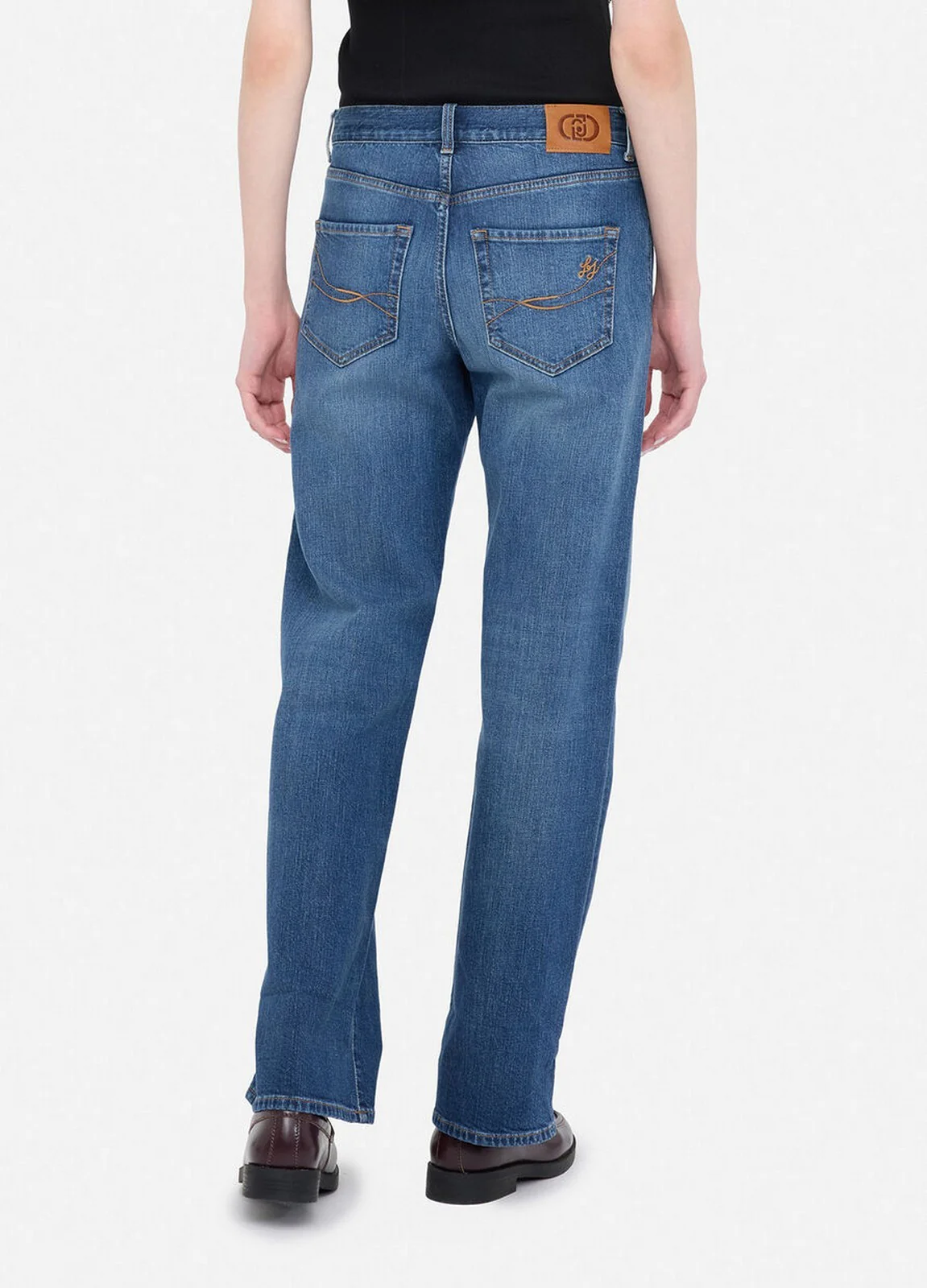 LIU JO BLUE DENIM Jeans Donna  UF5175DS074 78930 Denim blue dk cim.w - Image 6